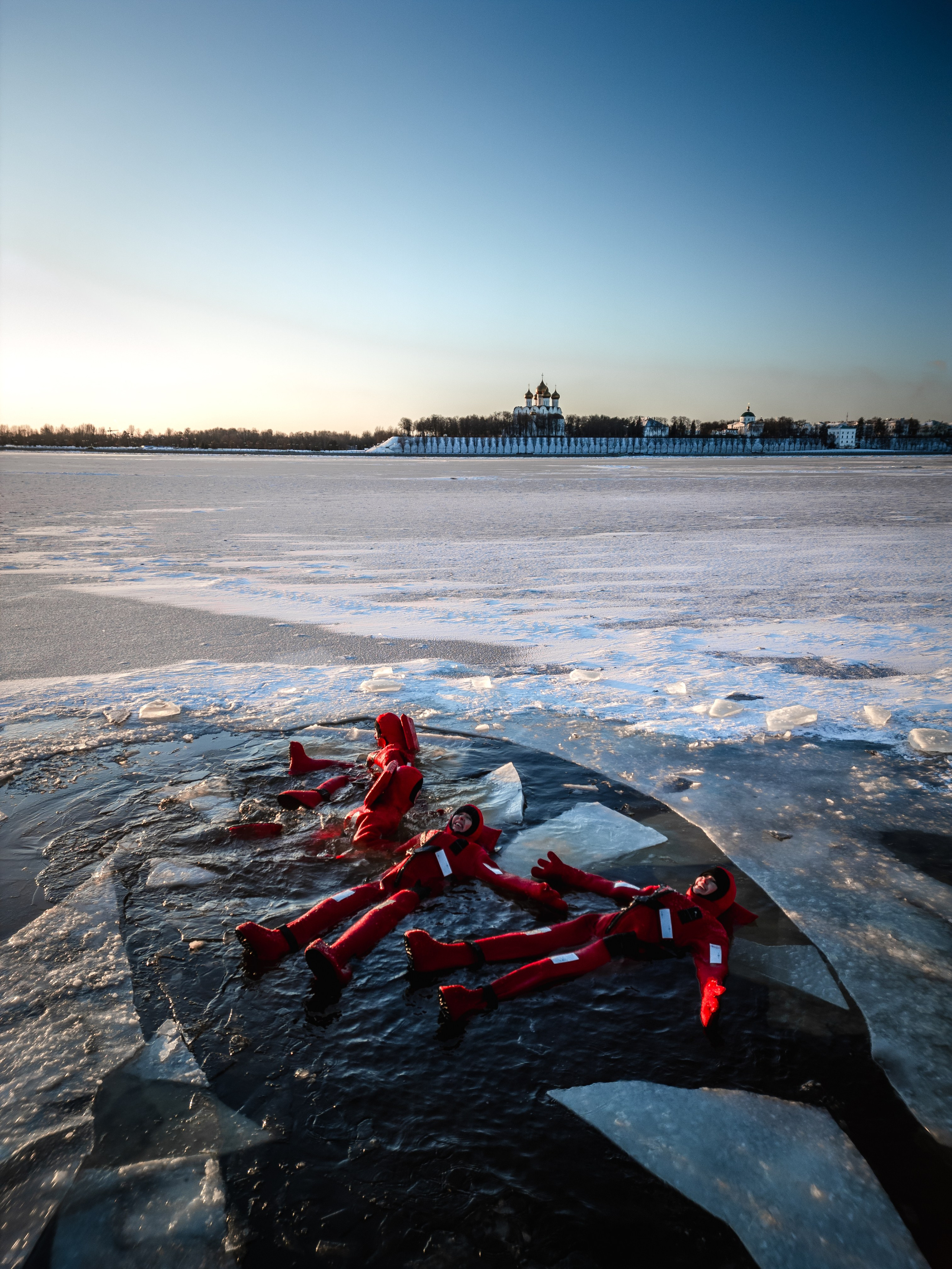 Айсфлоатинг #7. DRONBERRY — Аэросъемка Ярославль