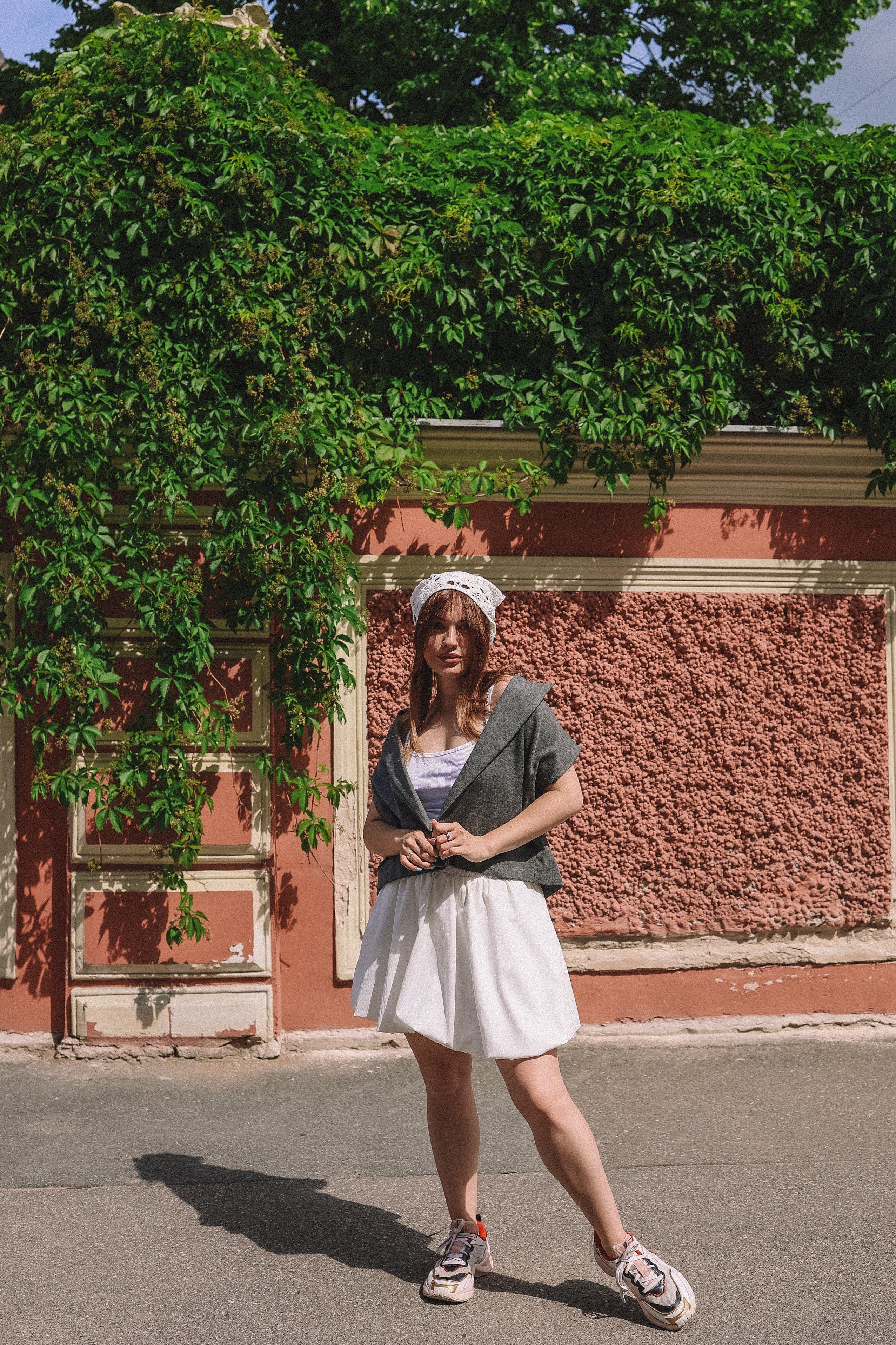 Летняя фотосессия на Чернышевской (Египетский дом, Сапёрный переулок) | Фотограф в СПб
