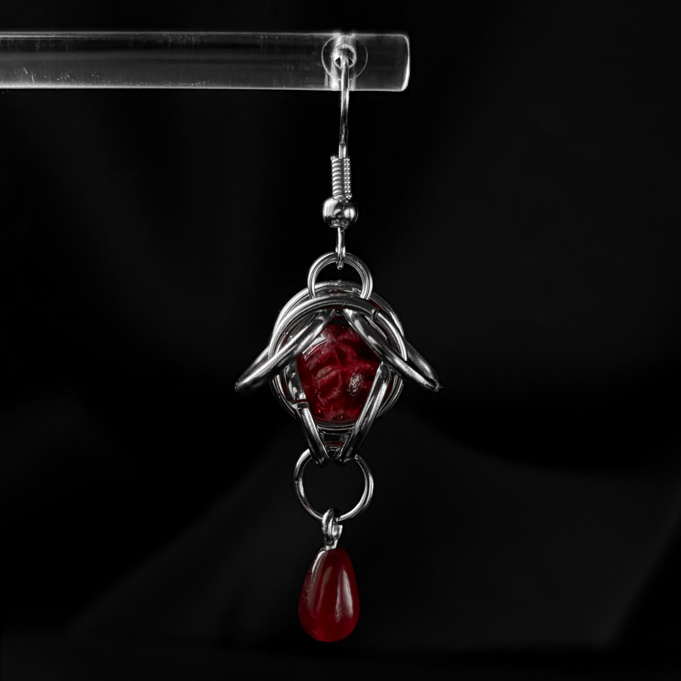 Сережки из кольчуги. Кольчужные украшения бренда Соня Спросонья