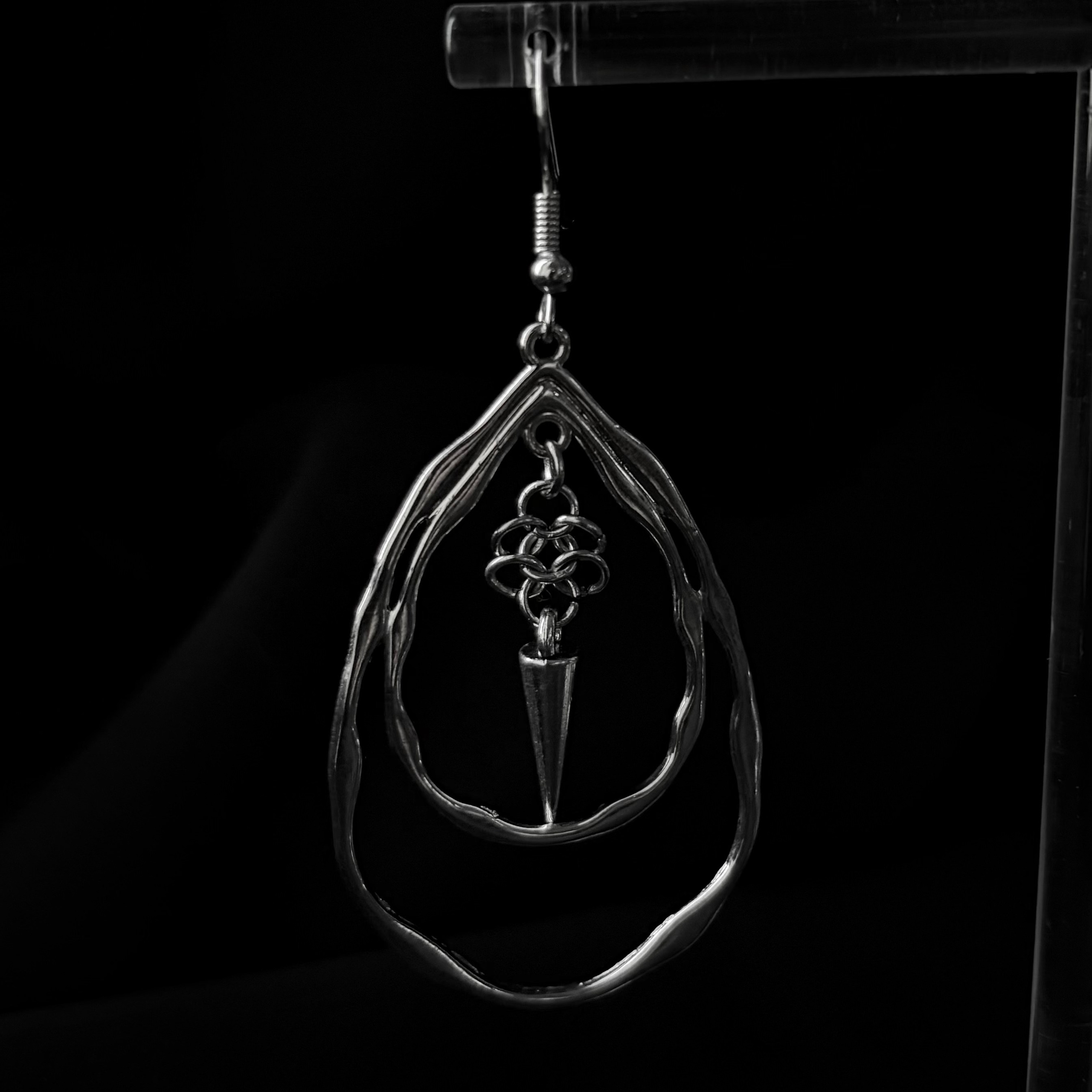 Сережки из кольчуги. Кольчужные украшения бренда Соня Спросонья