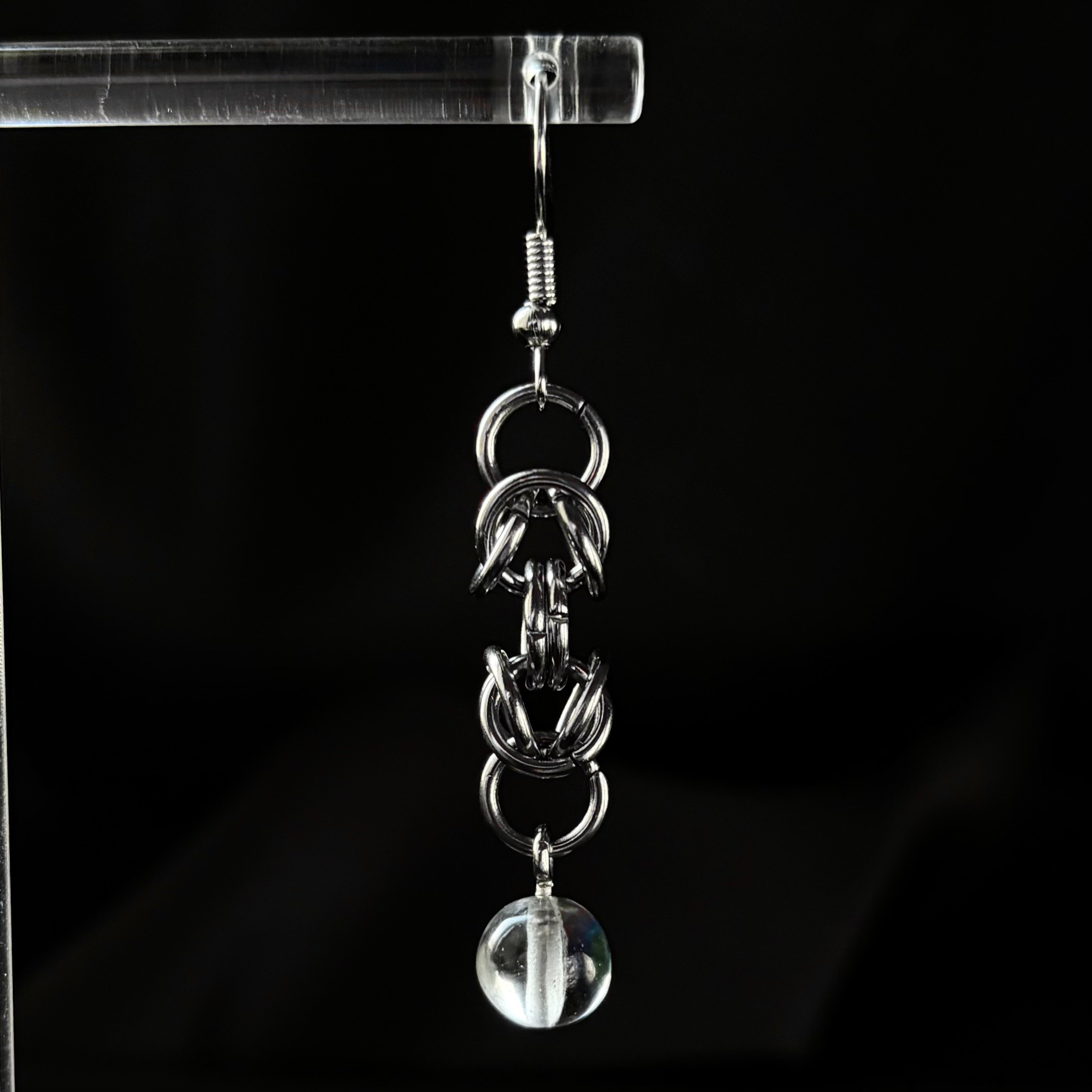 Сережки из кольчуги. Кольчужные украшения бренда Соня Спросонья