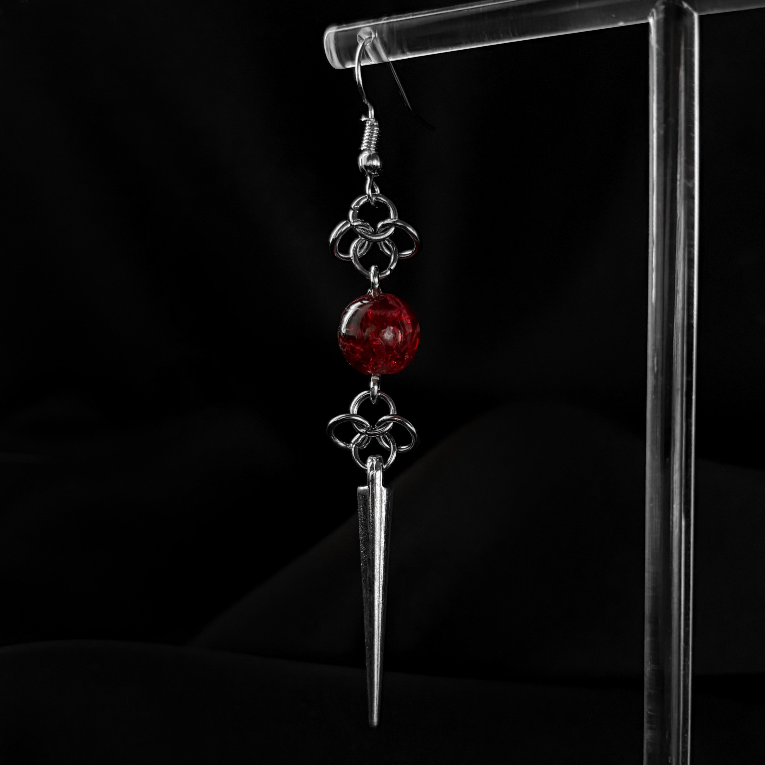 Сережки из кольчуги. Кольчужные украшения бренда Соня Спросонья