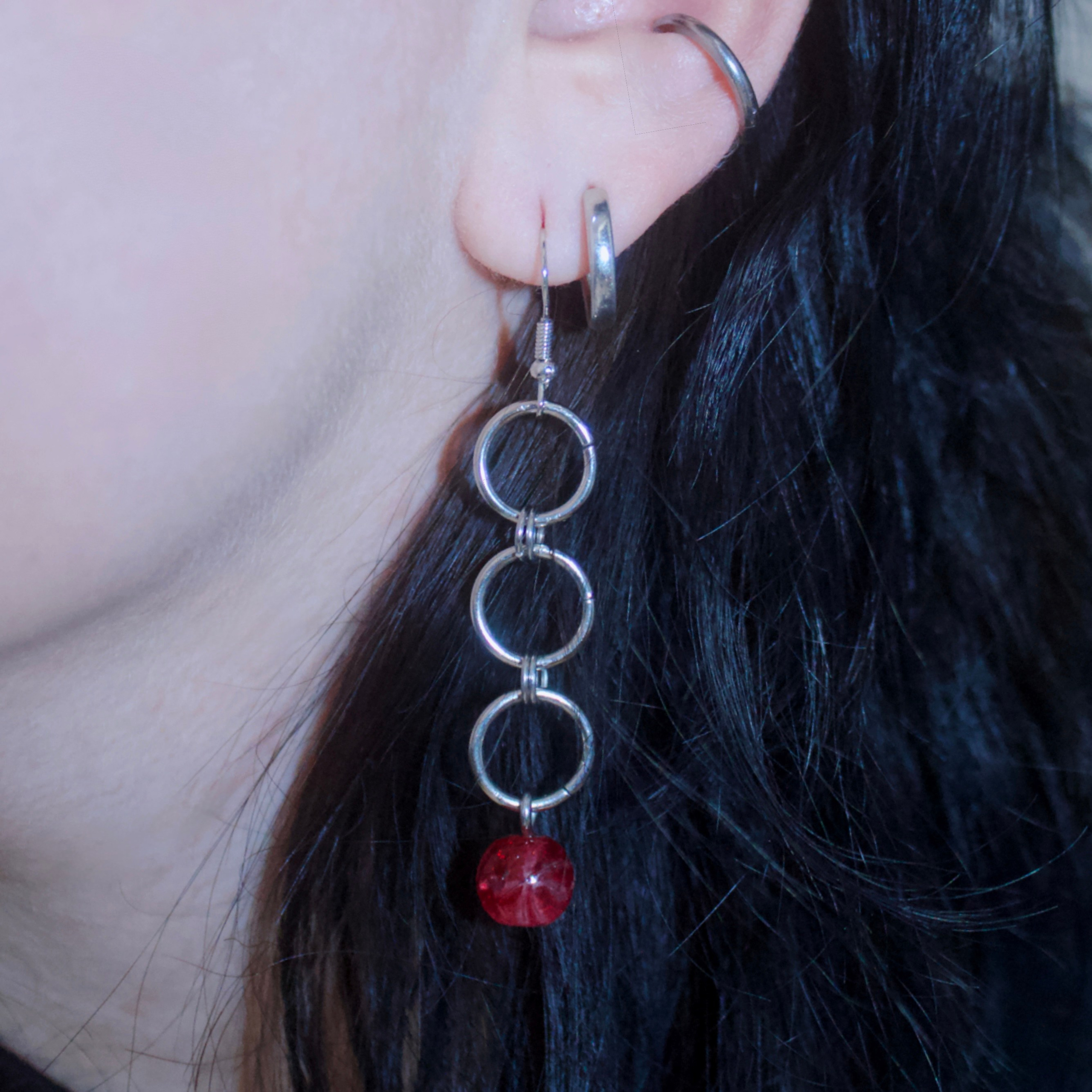Сережки из кольчуги. Кольчужные украшения бренда Соня Спросонья
