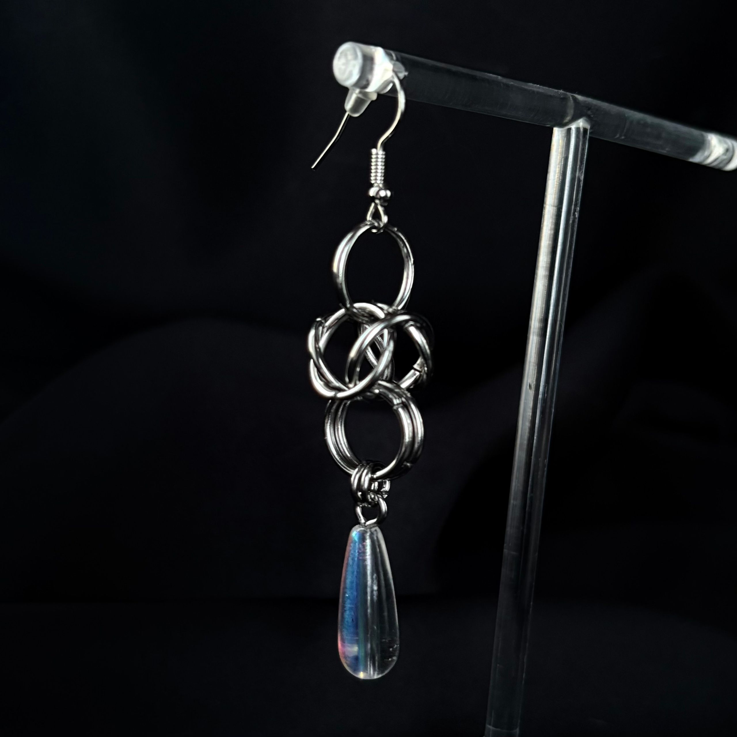 Сережки из кольчуги. Кольчужные украшения бренда Соня Спросонья