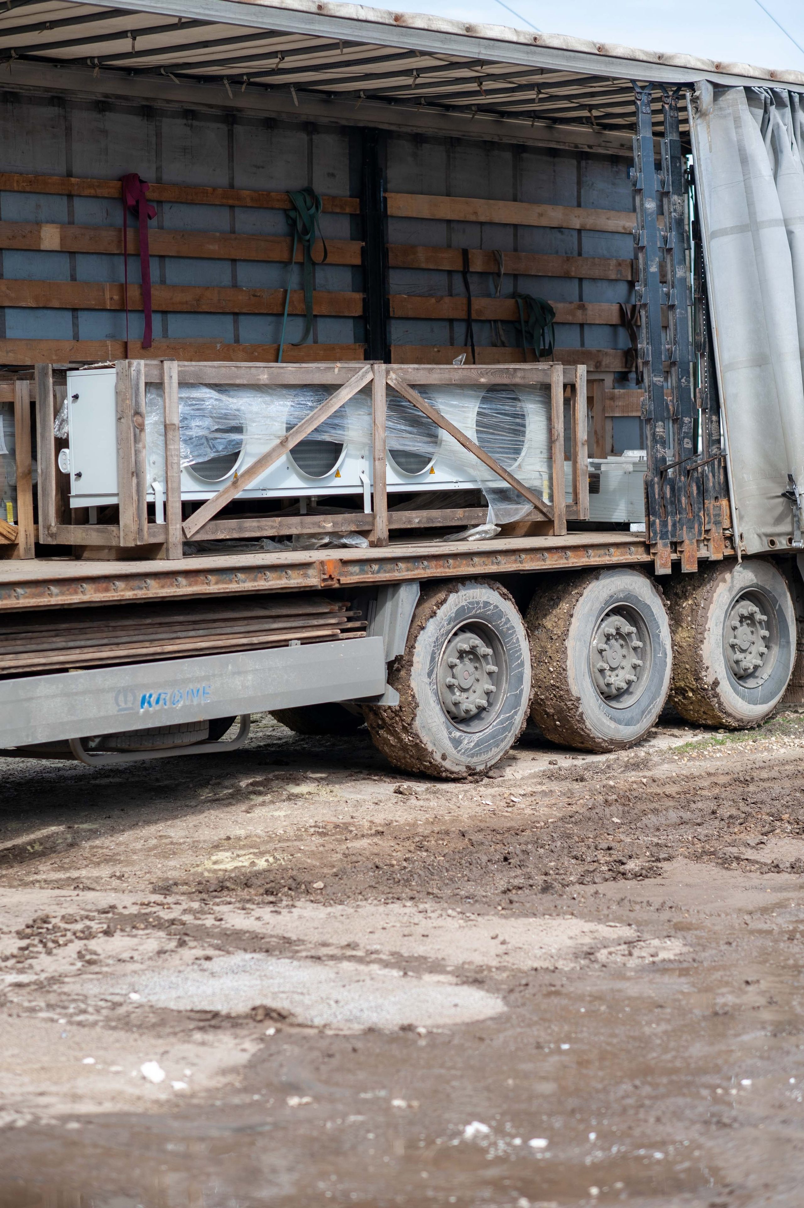 Отгрузка оборудования для мясокомбината. Ресурс Комлект Сервис