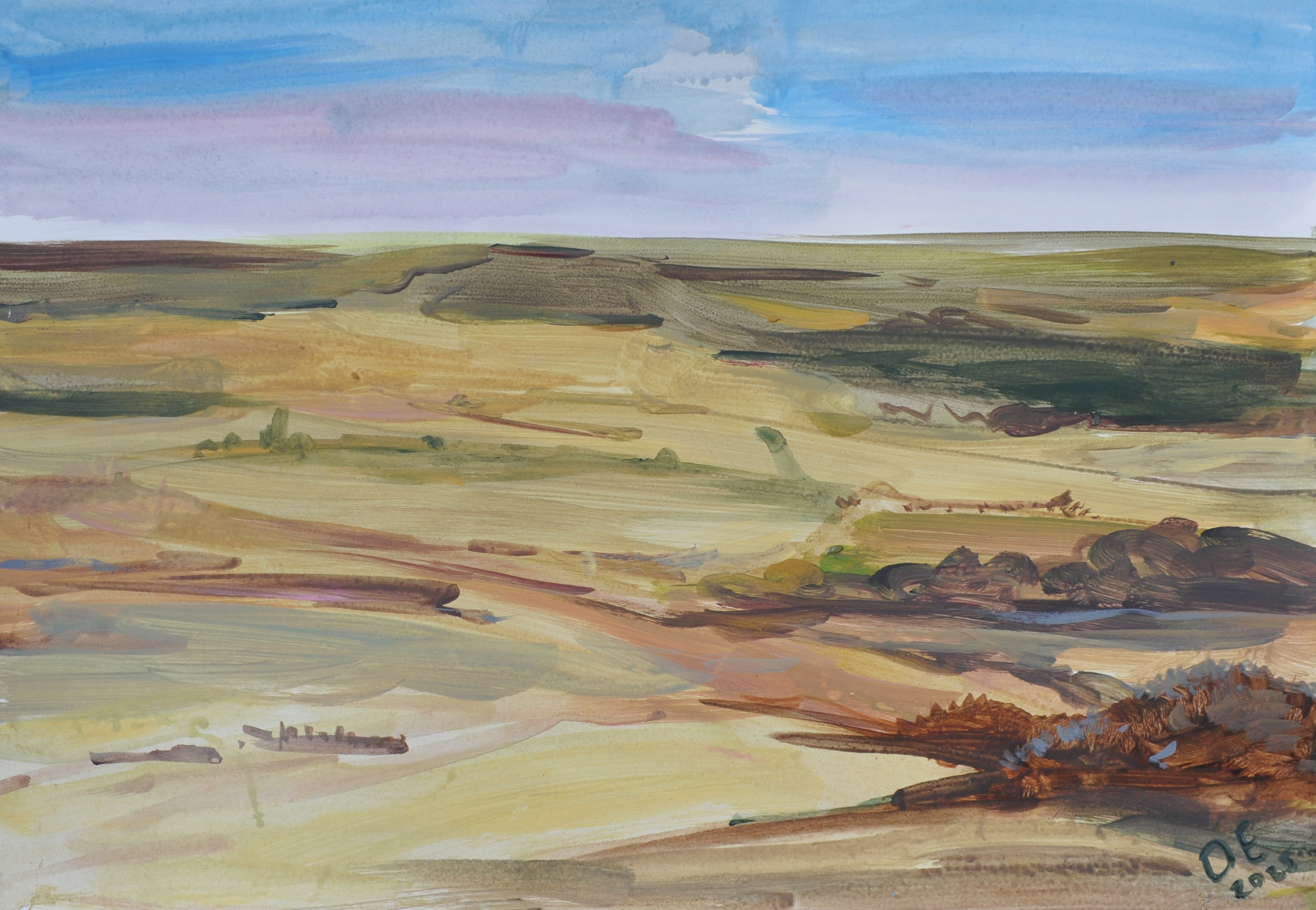 Белая дорога. Ефремова Ольга. Художник