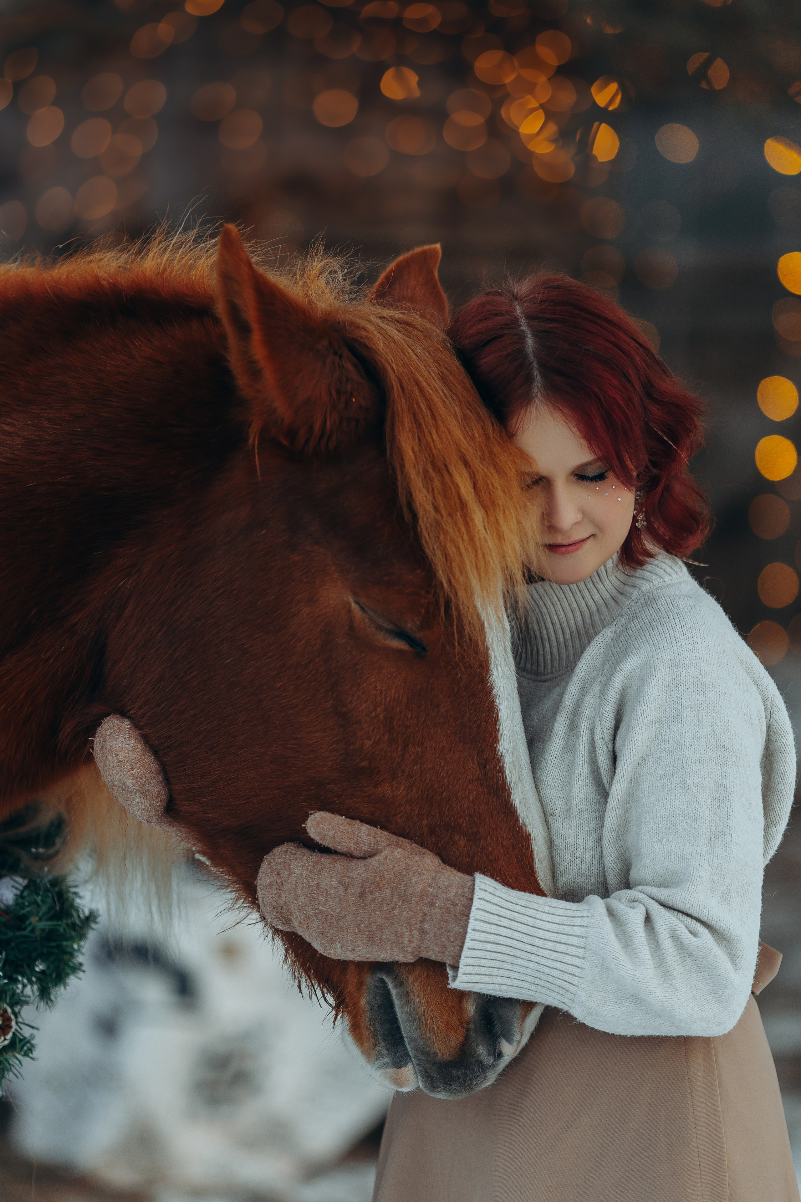 Тариф новогодний 2024. Анна Молчанова конный фотограф в Тюмени | фотосессии с лошадьми Тюмень