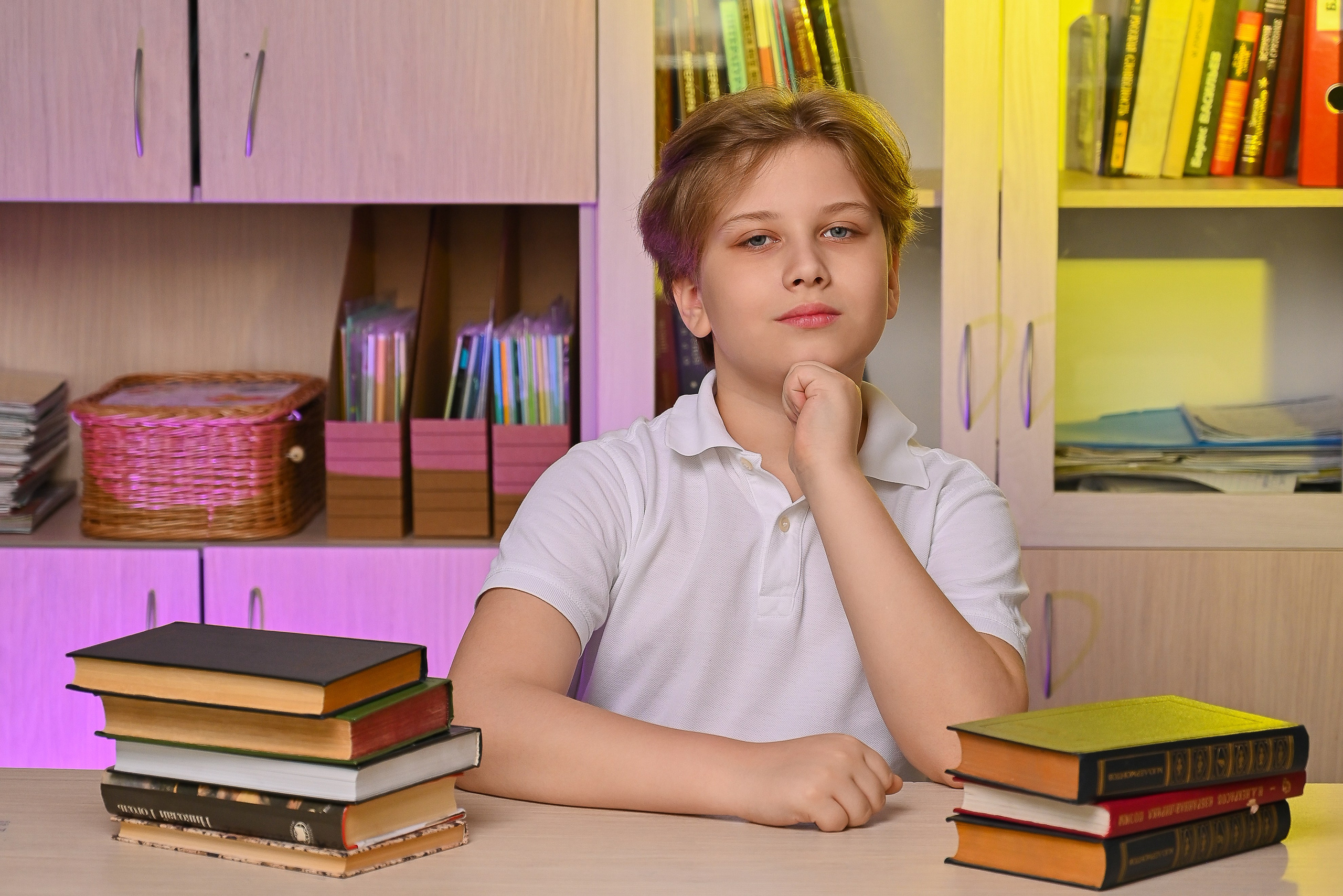 Начальная школа (виньетка). Фотограф в Москве Кирилл Никонов