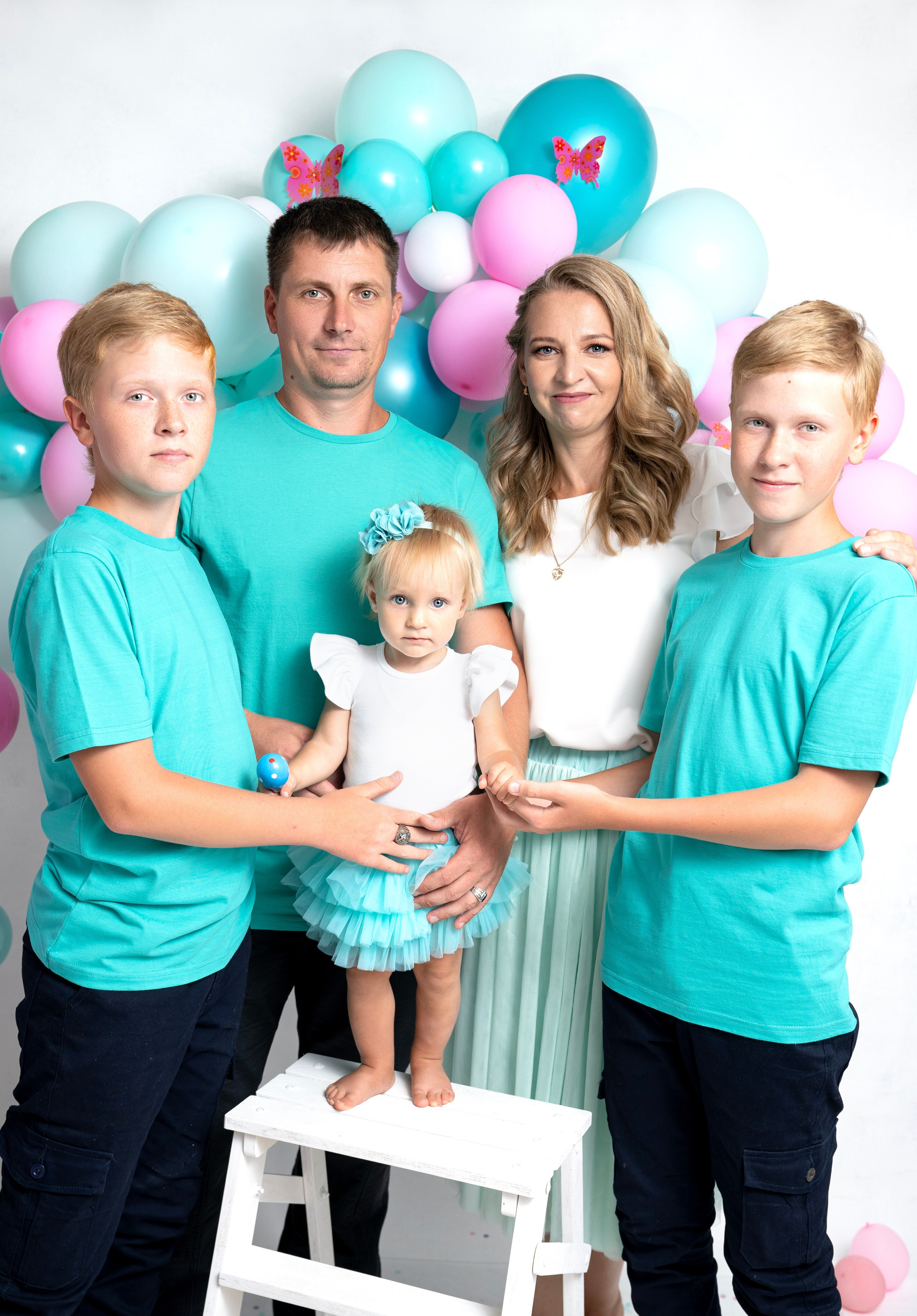 Фотосессия ГОДОВАСИЕ. Фотограф новорожденных, детей до года и беременных в Симферополе