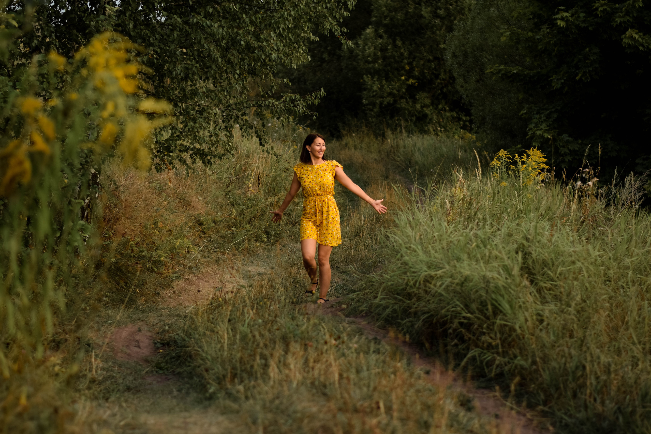 Летним вечером. Семейный фотограф Щёкино, Тула. От 5000р