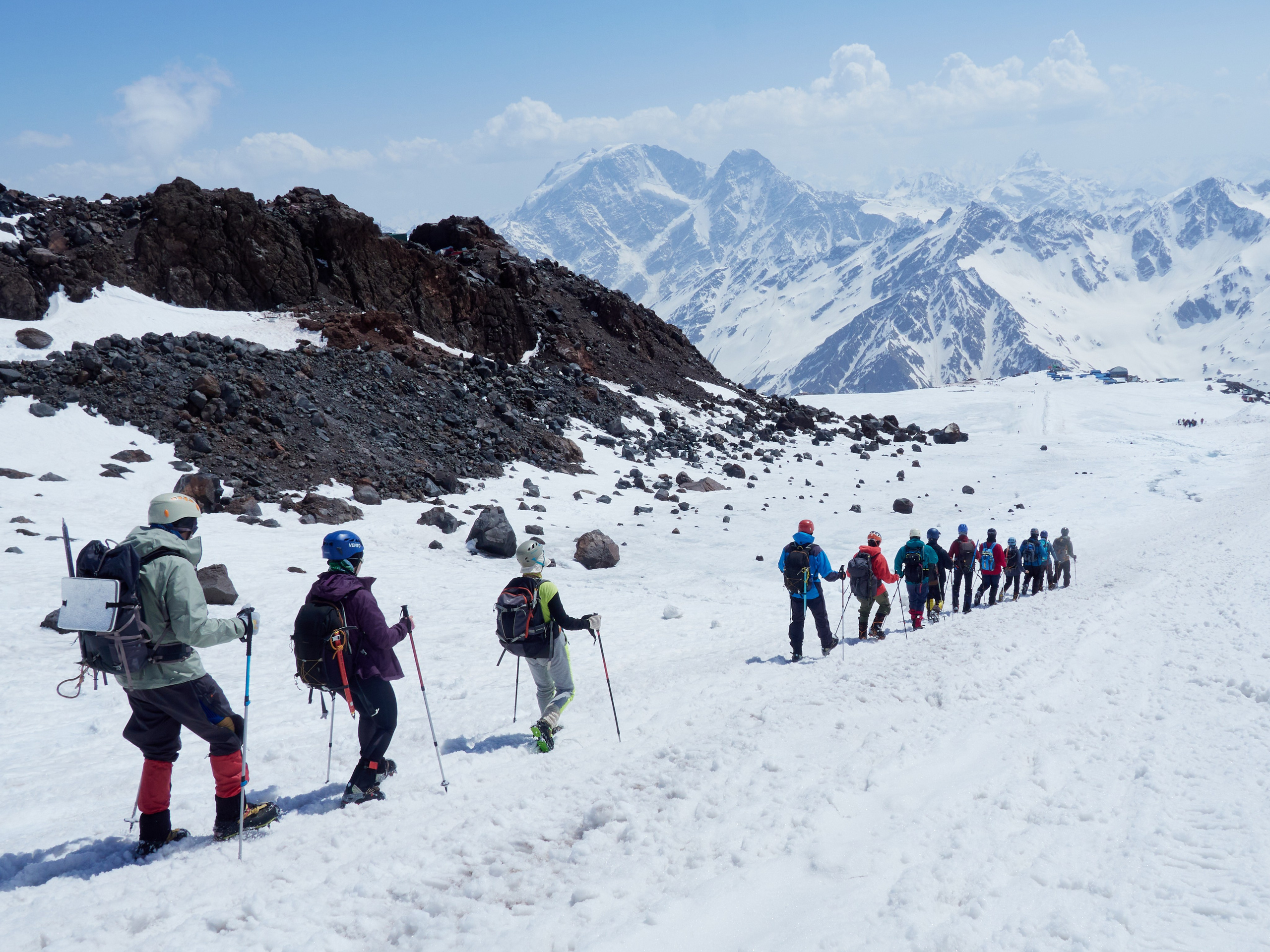 Съемка акклиматизационного выхода в Приэльбрусье. Горный, высотный Фотограф на Эльбрусе Георгий