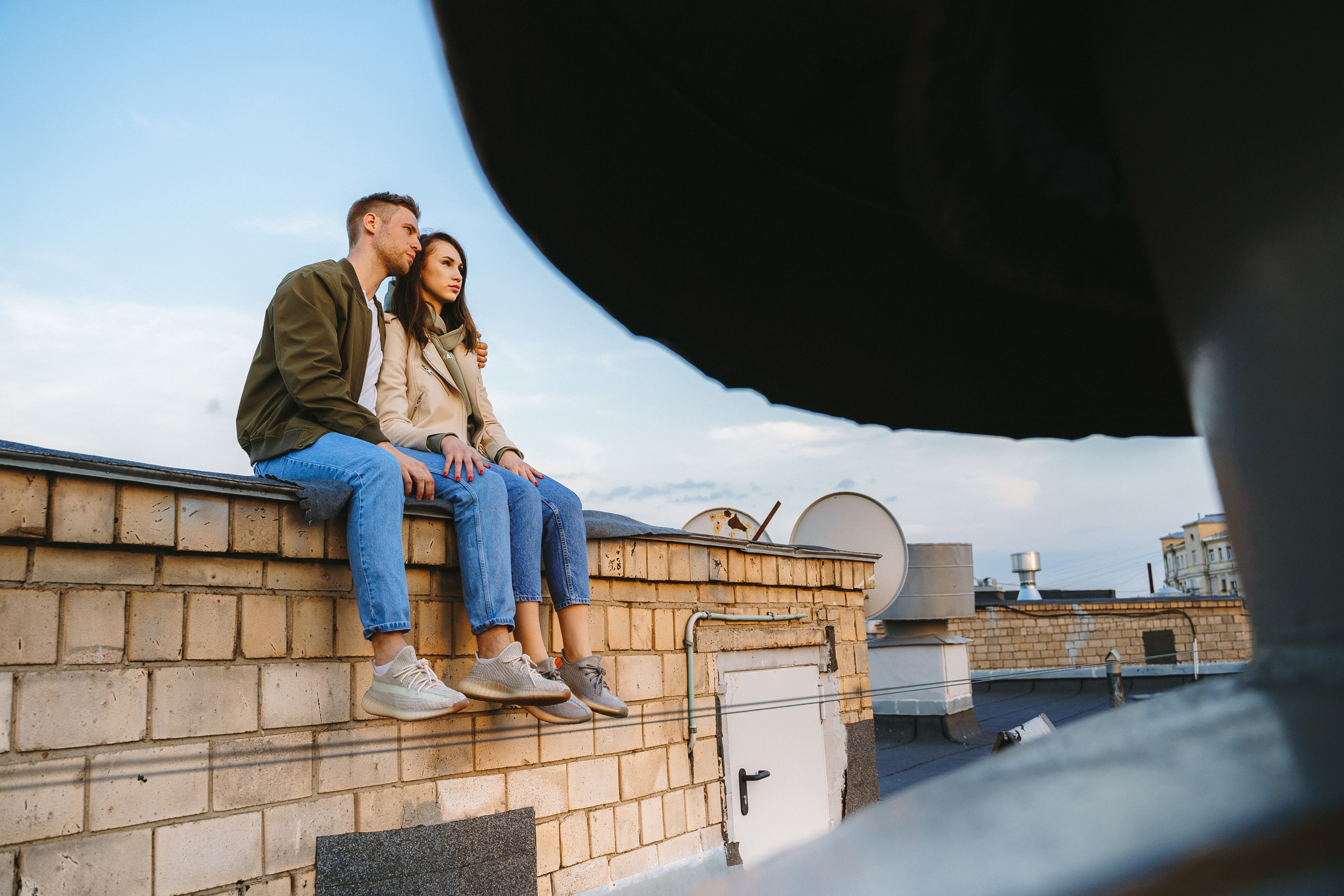 Love Story на крыше для Ани и Данилы