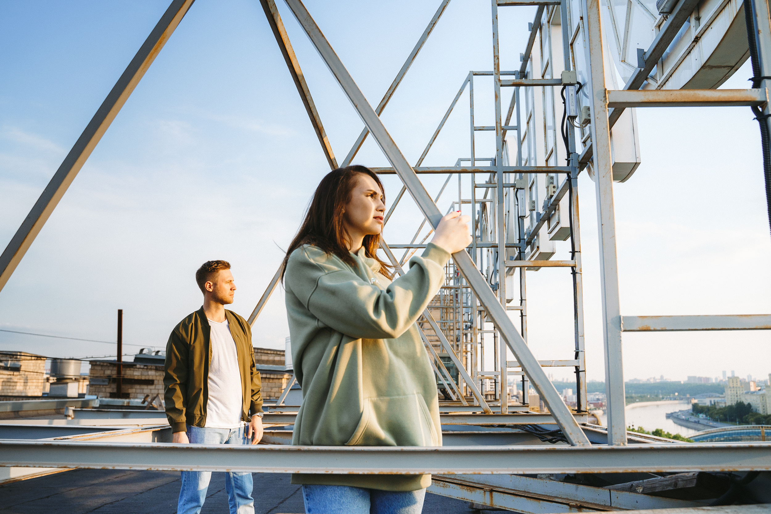 Love Story на крыше для Ани и Данилы