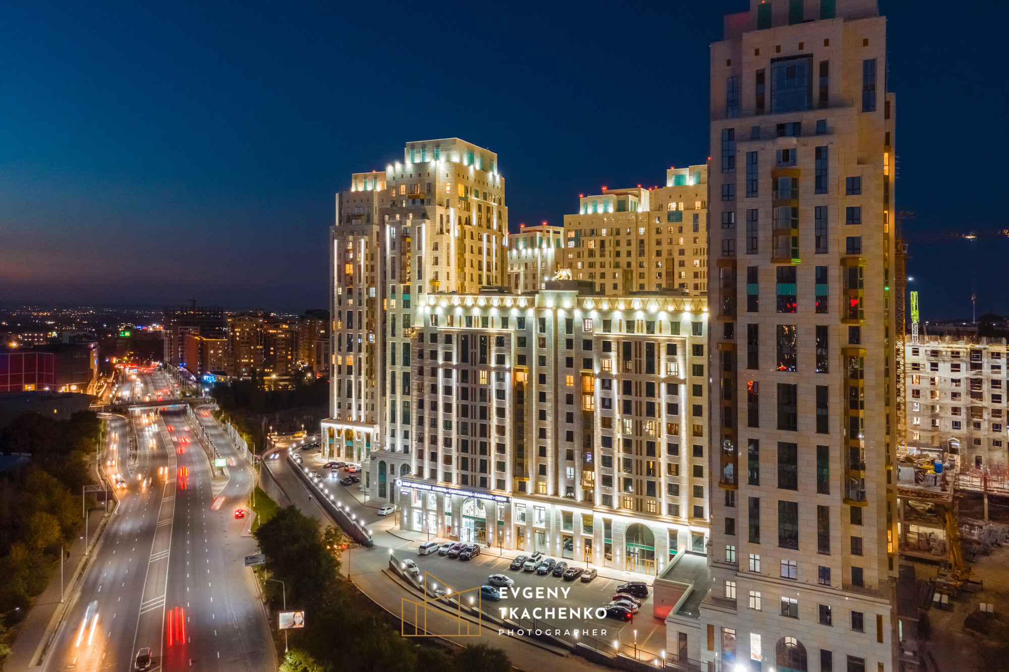 ЖК «Central Avenue» от BI Group (г. Алматы). Архитектурный и интерьерный фотограф в Казахстане