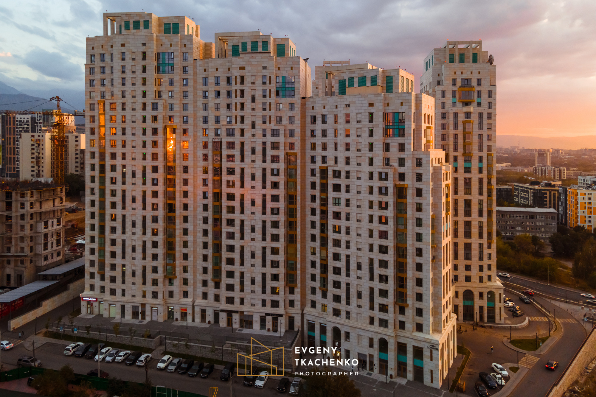ЖК «Central Avenue» от BI Group (г. Алматы). Архитектурный и интерьерный фотограф в Казахстане