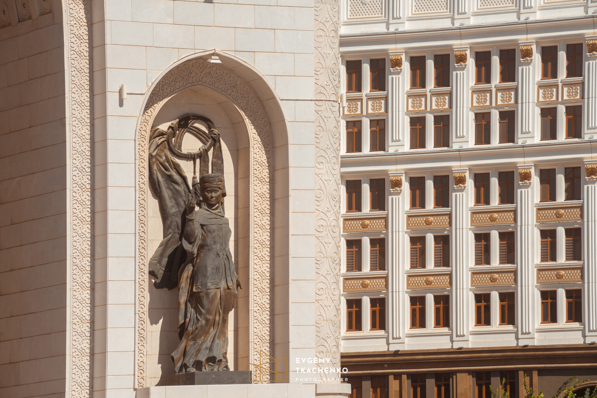 Арка «Мәңгілік Ел». Архитектурный и интерьерный фотограф в Казахстане