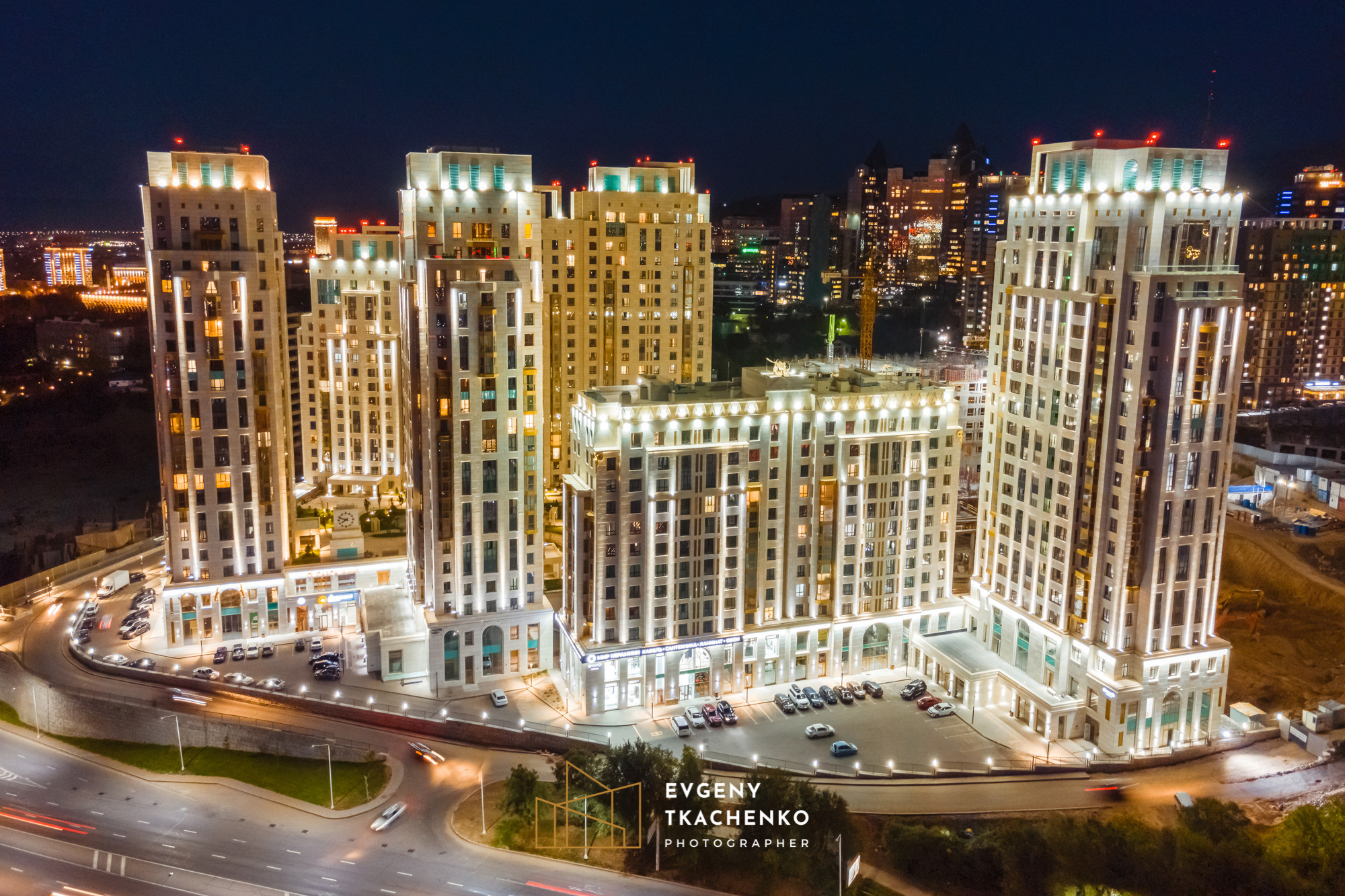 ЖК «Central Avenue» от BI Group (г. Алматы). Архитектурный и интерьерный фотограф в Казахстане