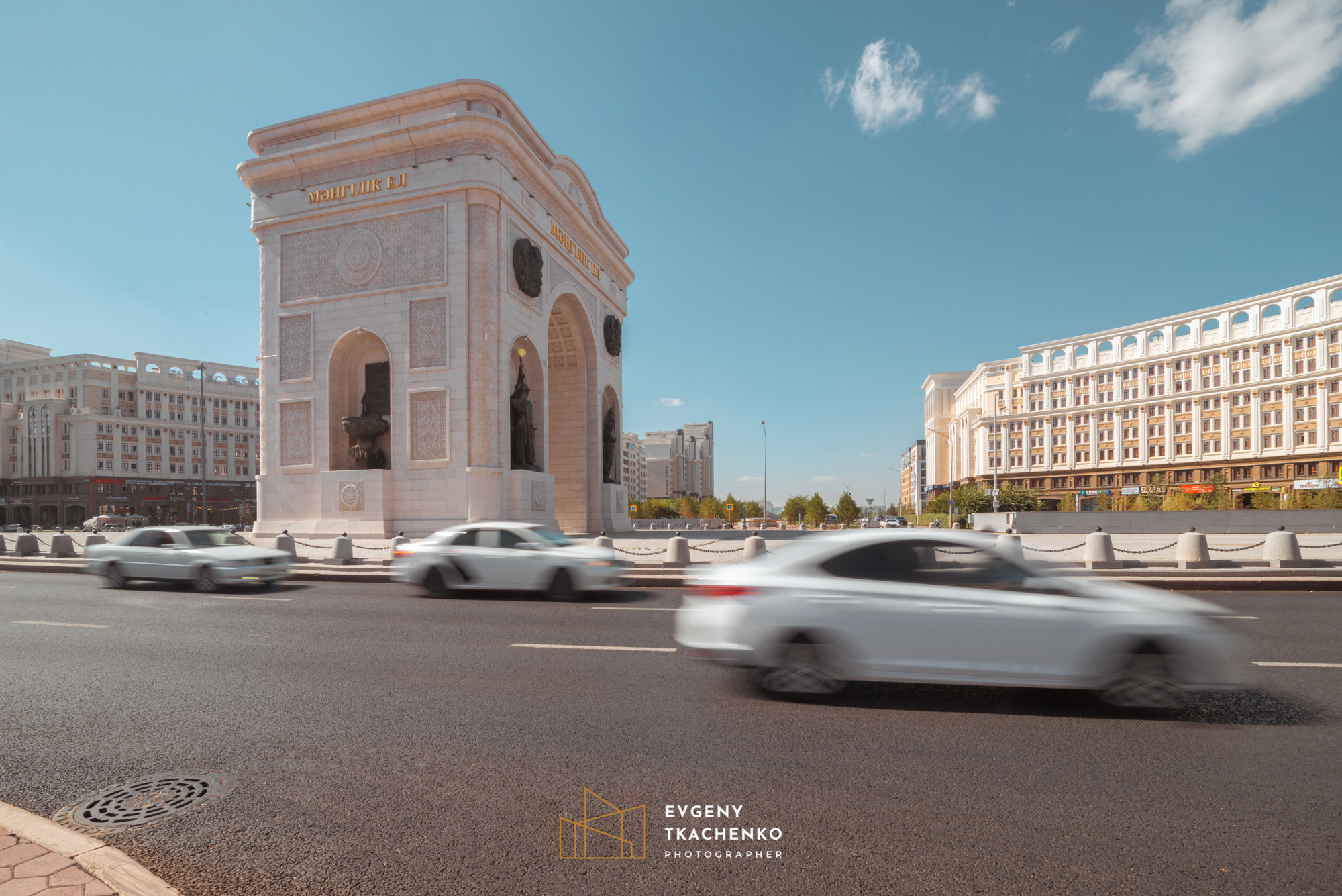 Арка «Мәңгілік Ел». Архитектурный и интерьерный фотограф в Казахстане