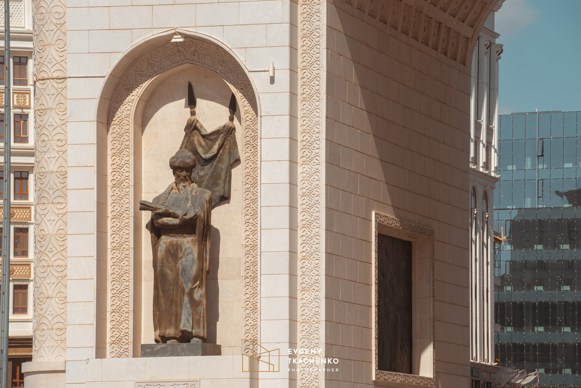 Арка «Мәңгілік Ел». Архитектурный и интерьерный фотограф в Казахстане