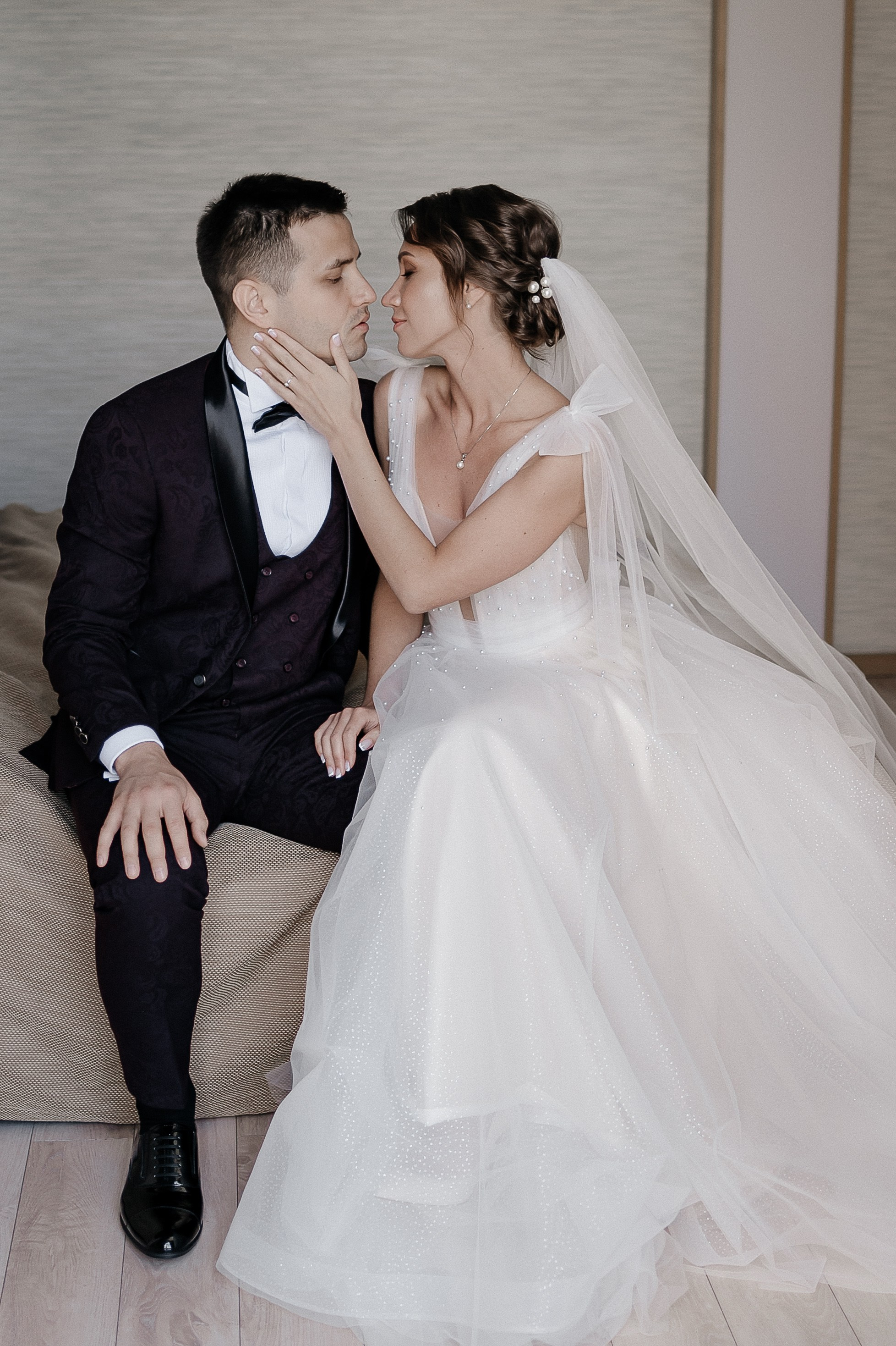 Свадебная фотосессия в отеле Москвы