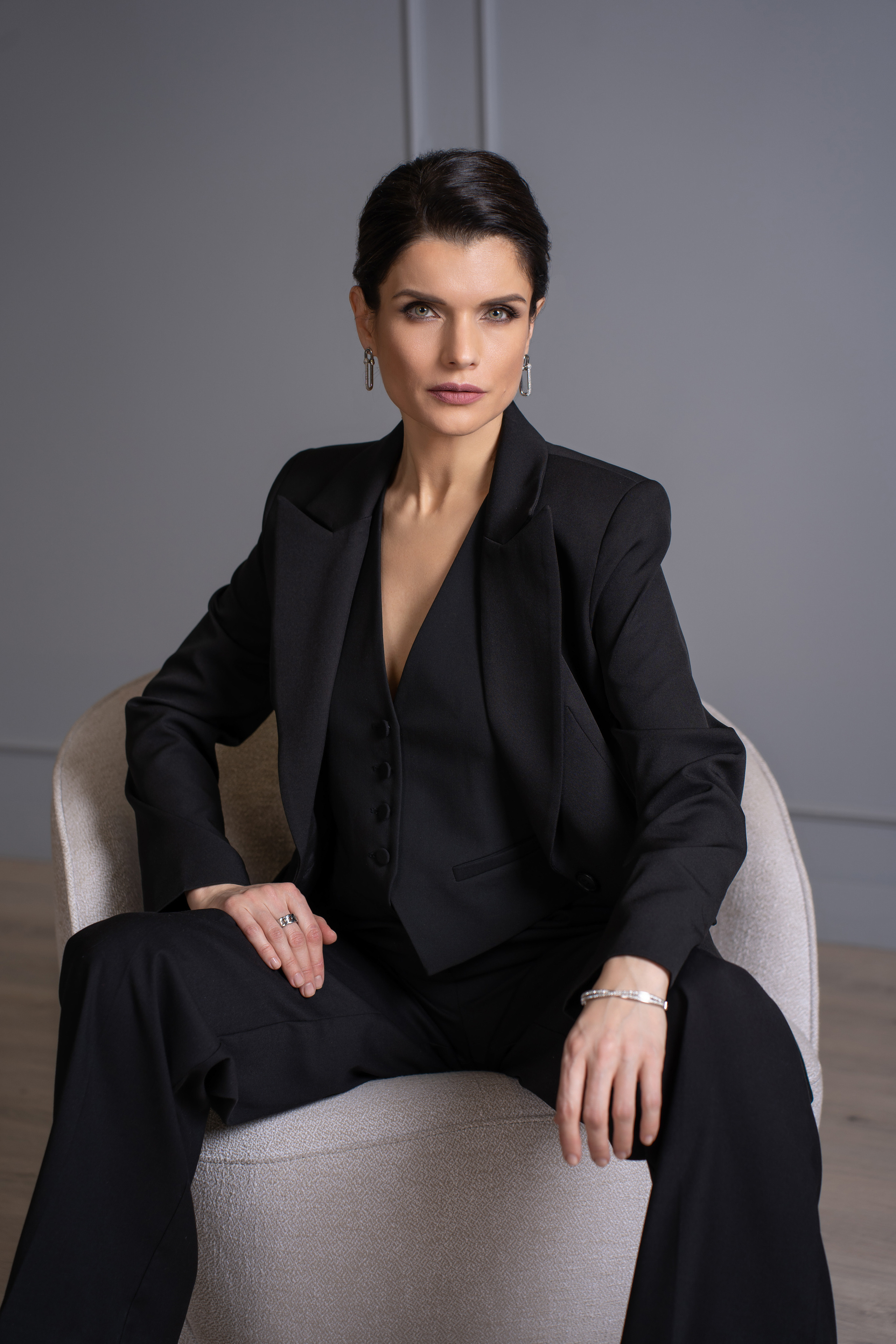 женский портрет в студии