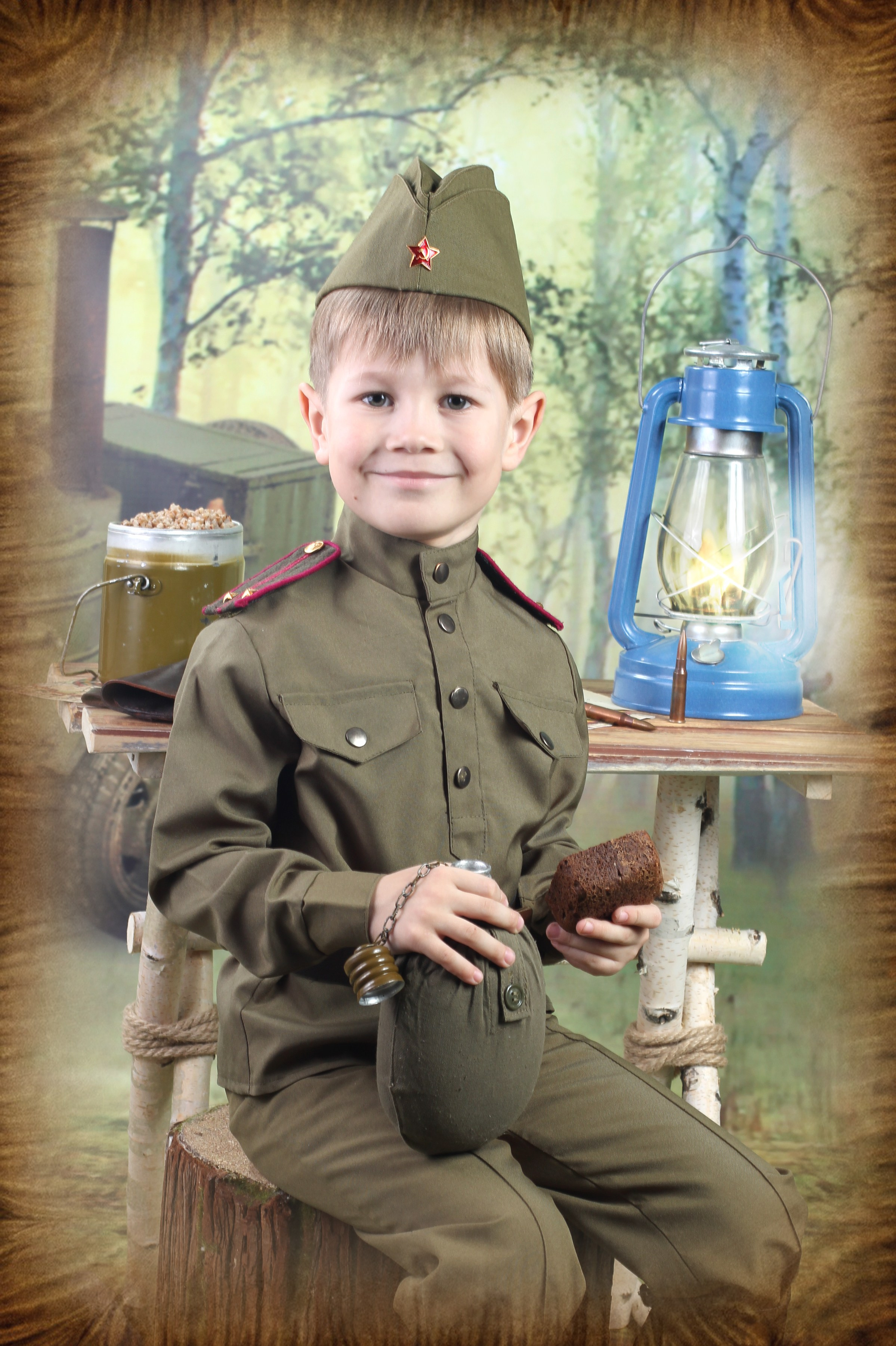 Портреты. Три Жирафа