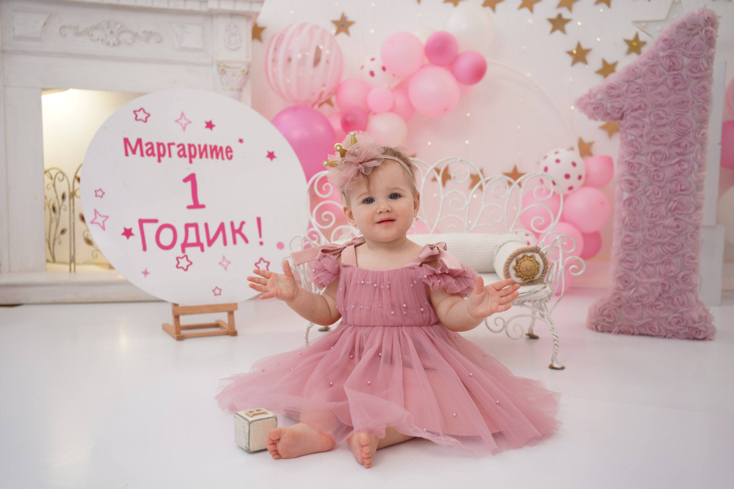 Фотоссесия на Годик для Девочки. Детская Фотостудия ГОДОВАСИКИ в Санкт-Петербурге фотосесия на годик