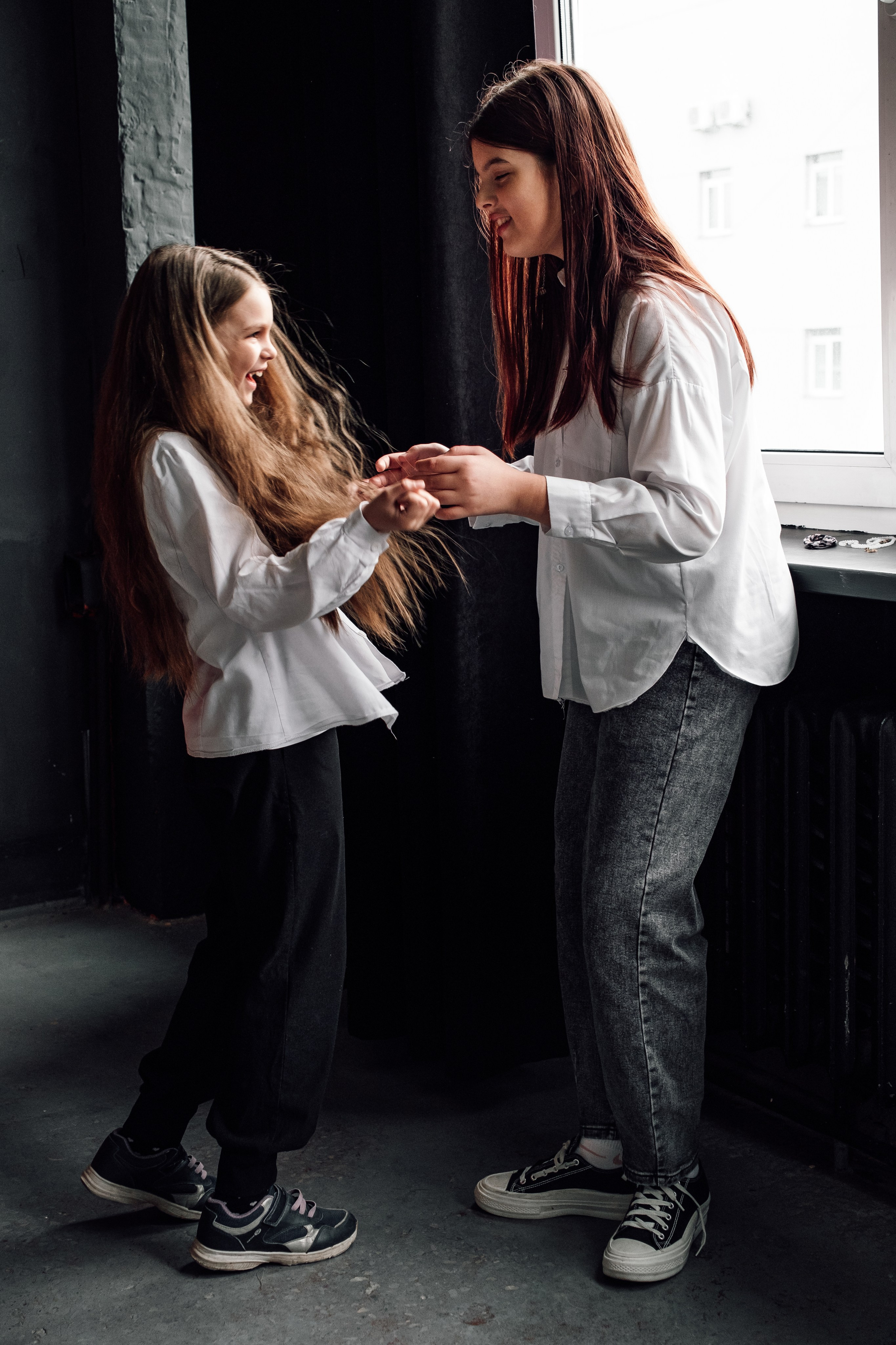 Семейная съёмка Света с дочками. Фотограф и видеограф Анна Жагорина