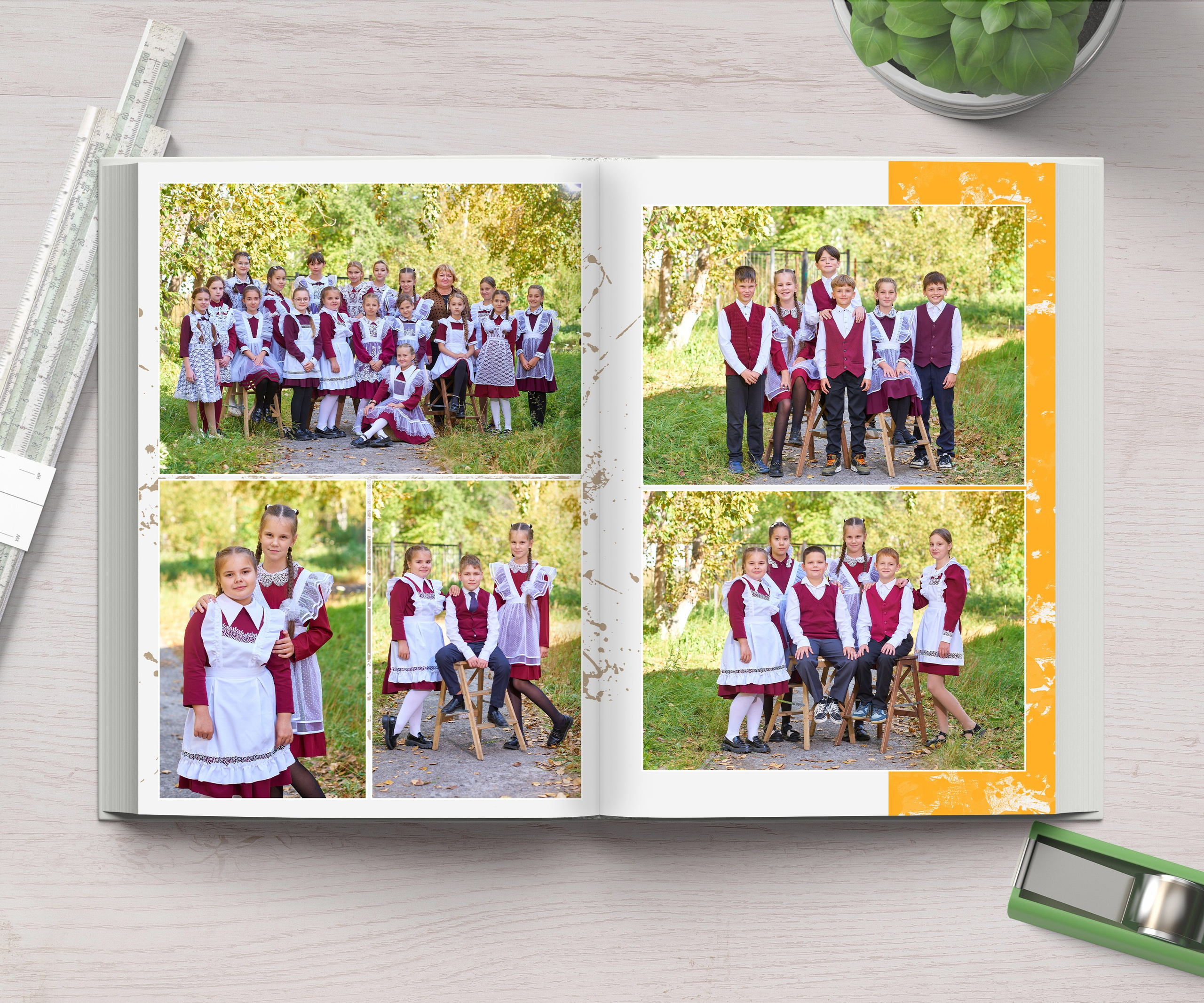 ВЫПУСКНЫЕ АЛЬБОМЫ для начальной школы. Детский фотограф в Комсомольске-на-Амуре