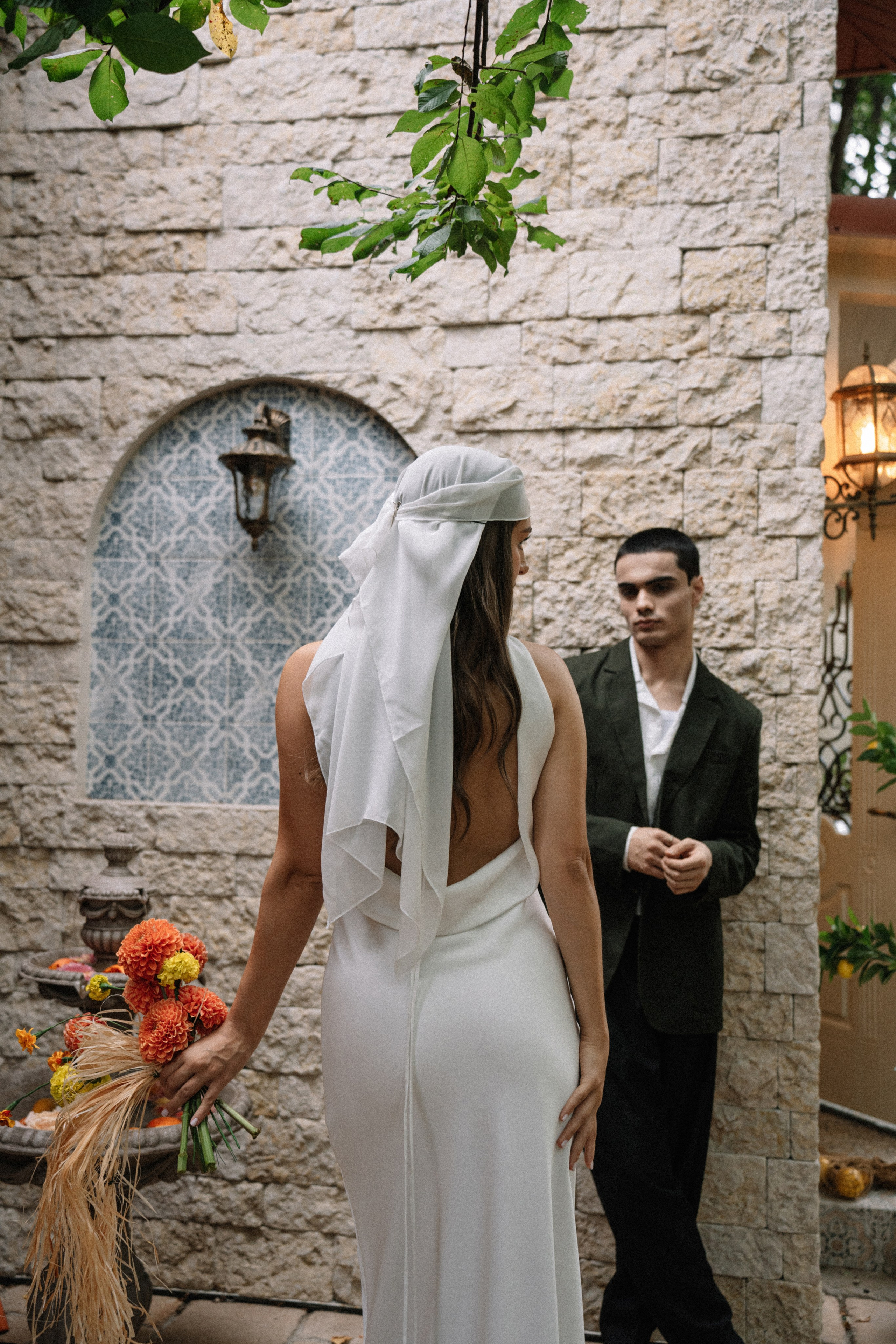 Свадебная фотосессия на вилле VILLA ROSSA