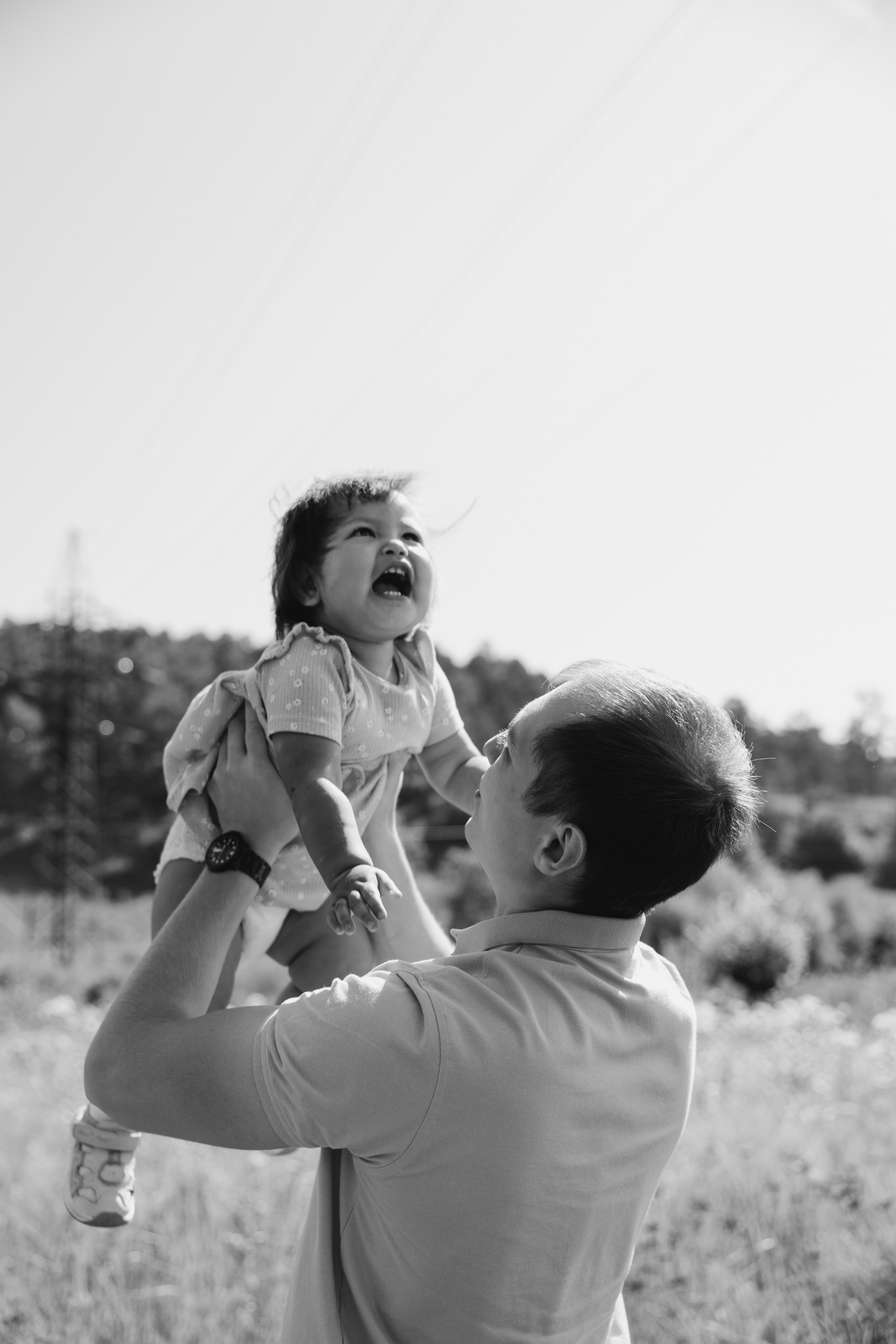 Семейная съёмка в поле. Свадебный, семейный фотограф в Иркутске Светлана Макаричева