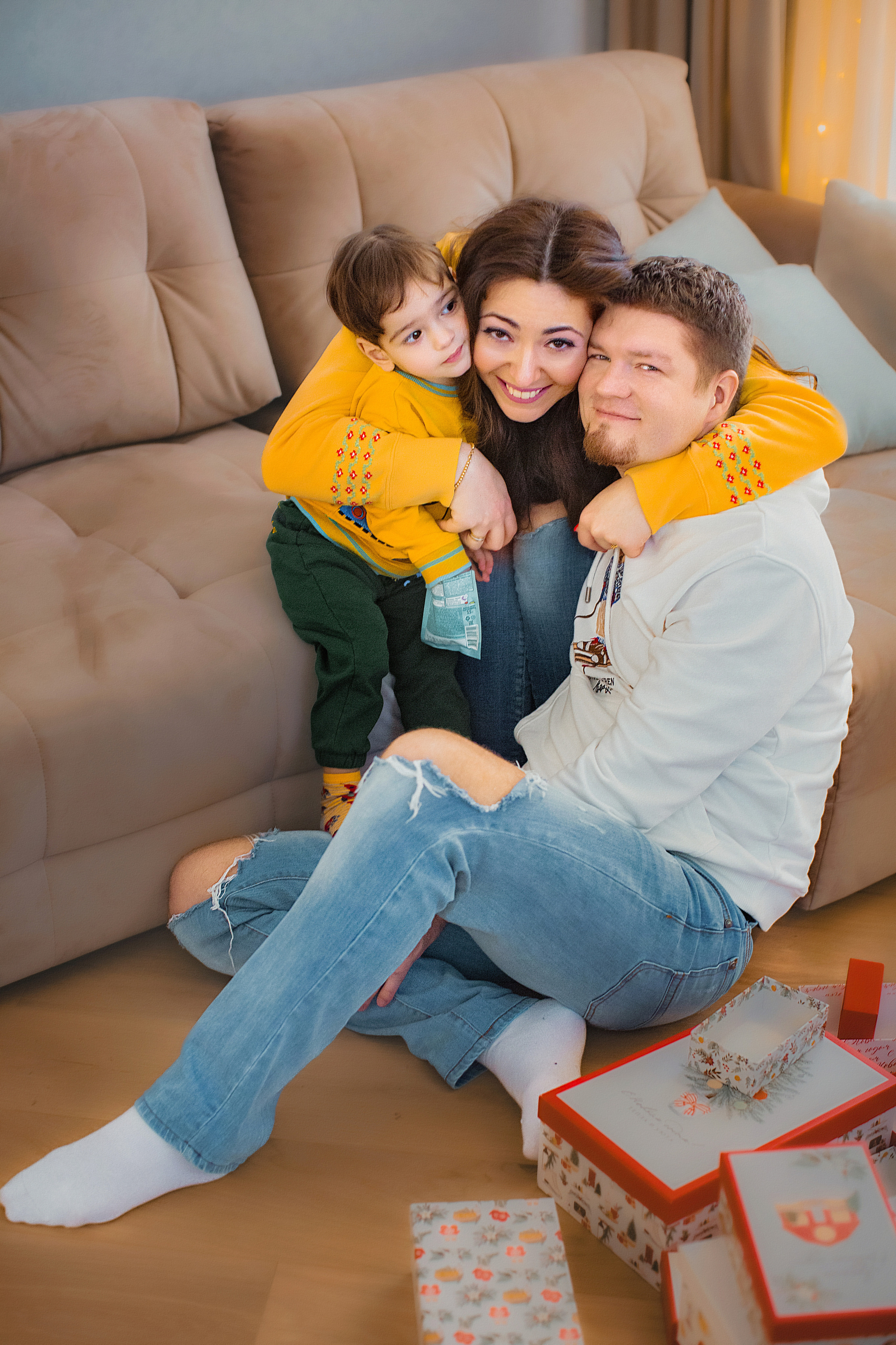 Антон+Яна+Тимоша. Фотограф в Москве Оксана Цехмистер