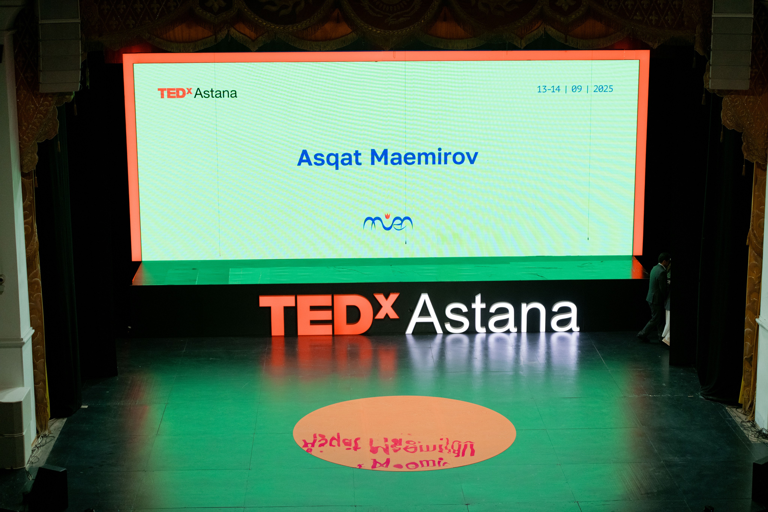 TEDxASTANA. OSPAN ALI photographer