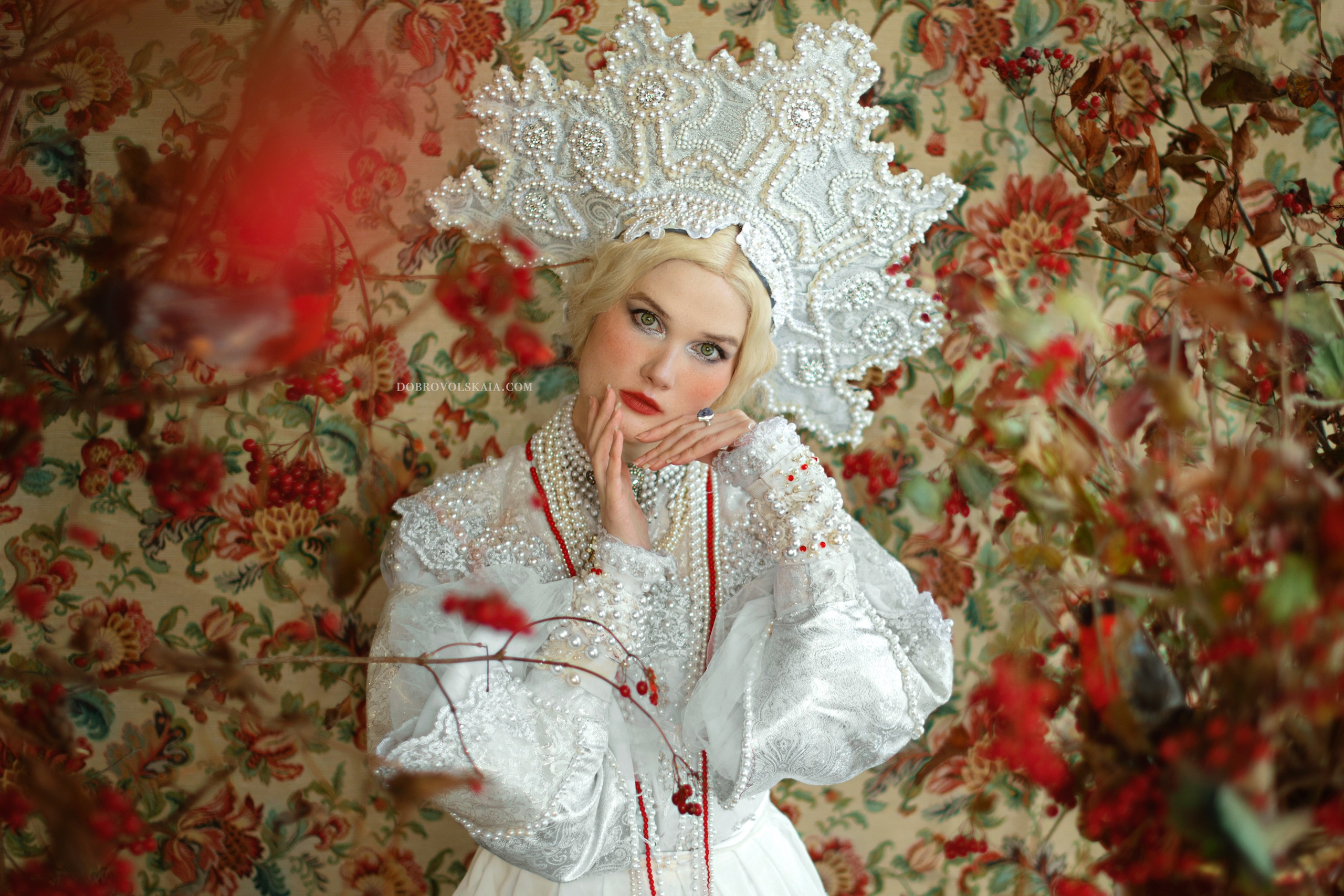 Царевна Лебедь. Русские народные костюмы в Москве