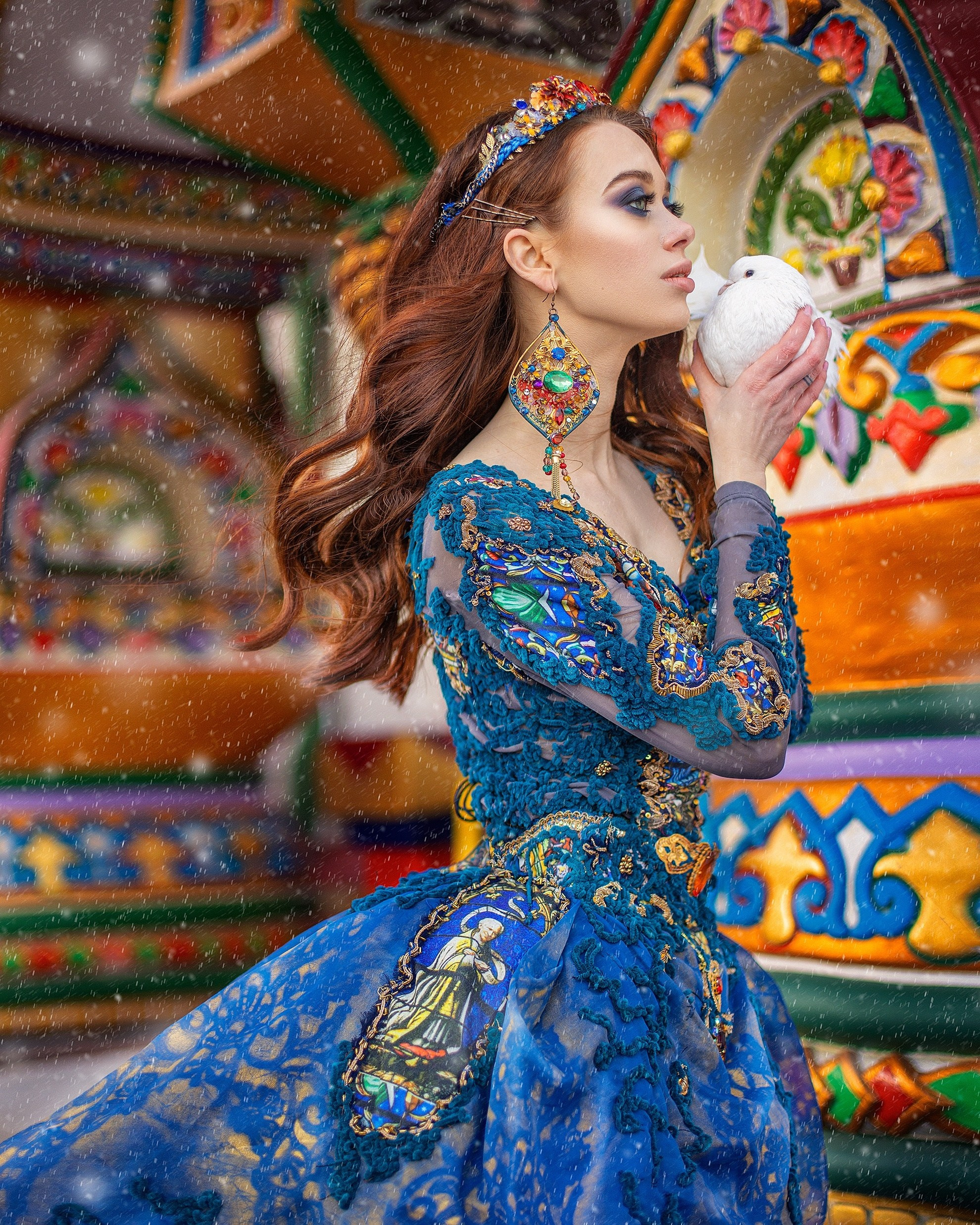 Бэлла. Русские народные костюмы в Москве