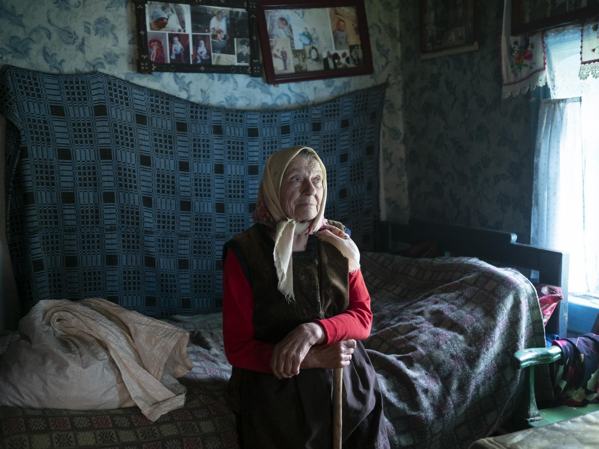 June 14, 2021, Nina is a resident of the village of Uvelye in the resettlement zone, who refused to leave it after the accident at the Chernobyl nuclear power plant.