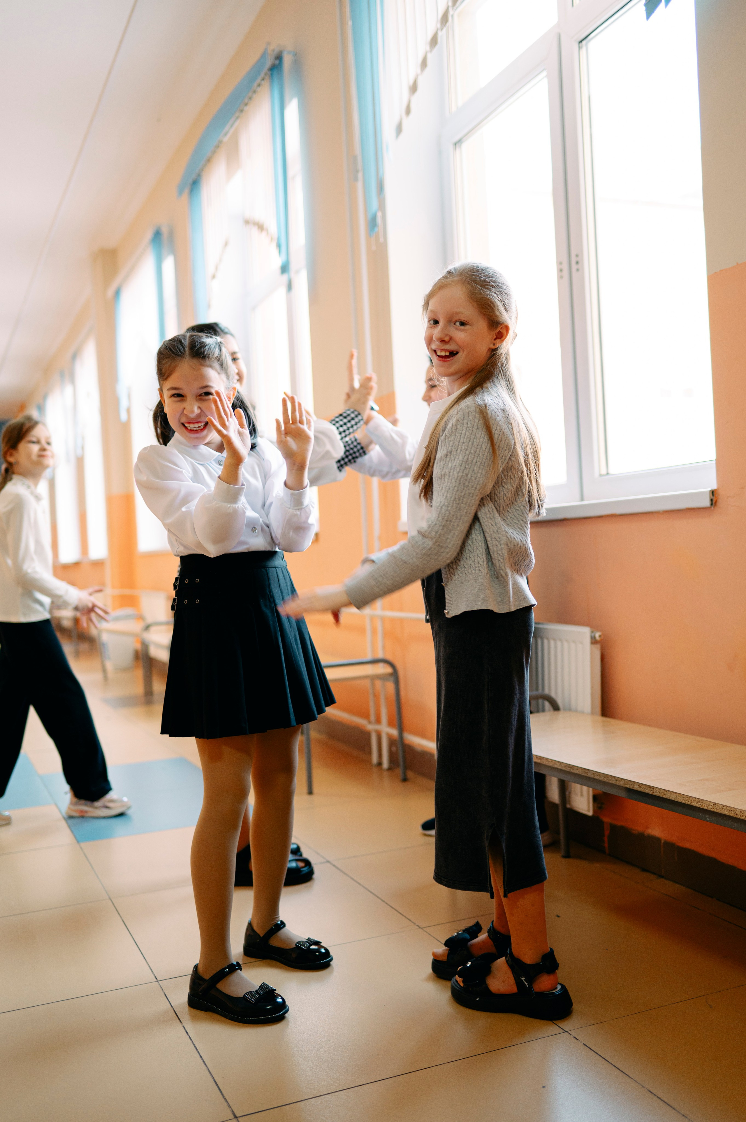 Школьная фотосессия для начальных классов. Анна Боровикова, фотограф Пушкино