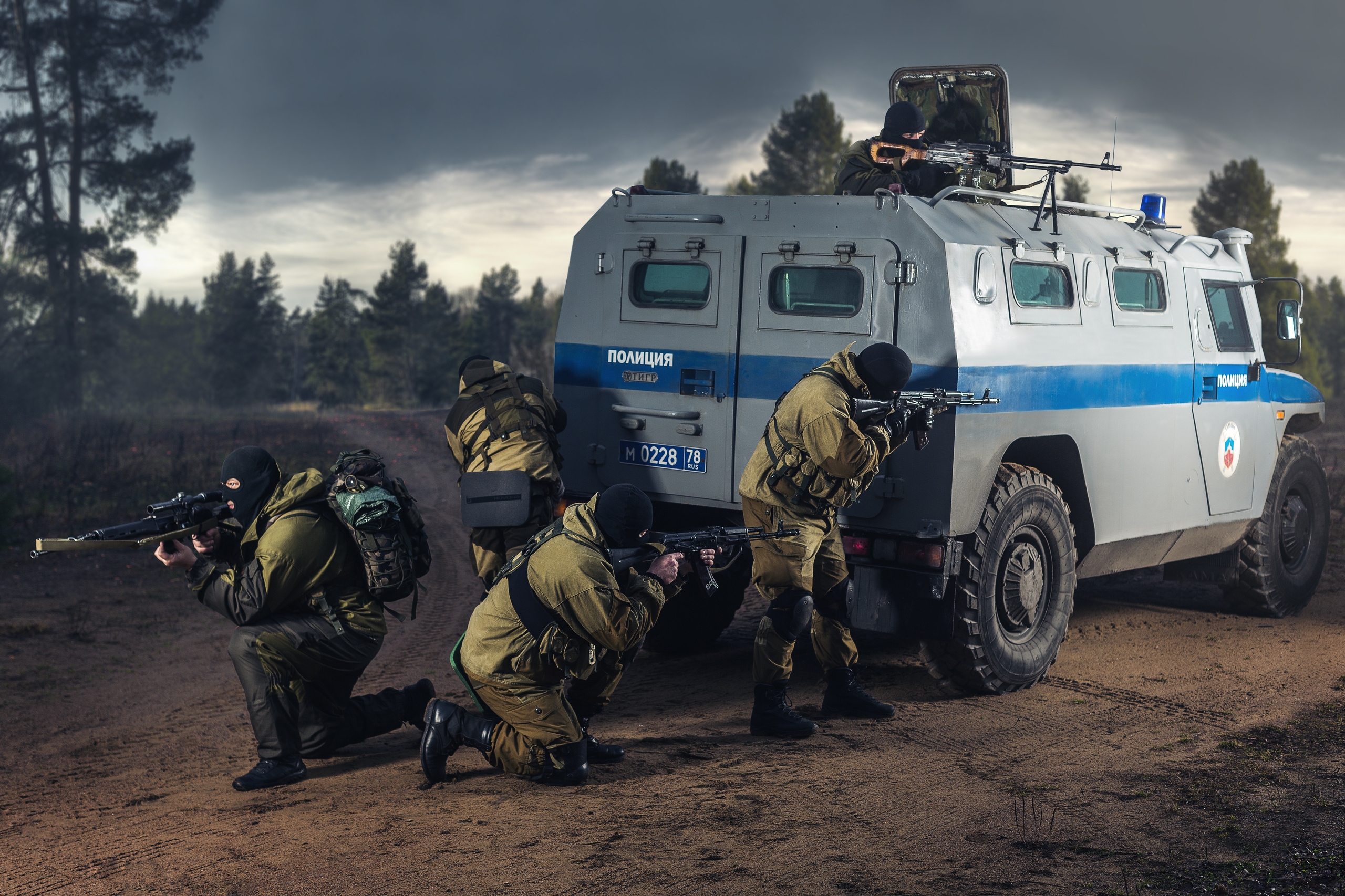 Календарь для ОМОН. Свадебный и портретный фотограф из Санкт-Петербурга Геннадий Чистов