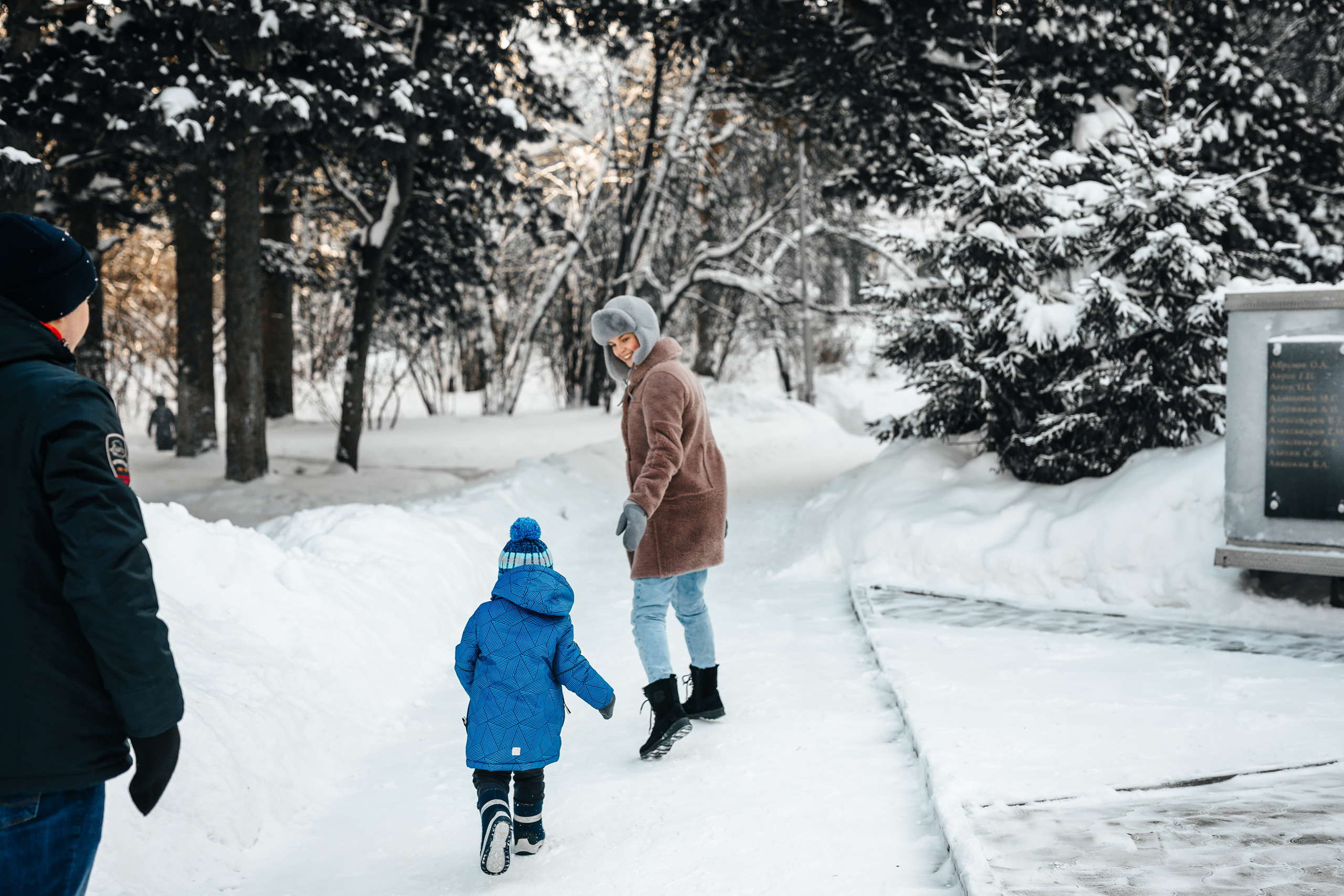 Зимняя прогулка. Свадебный фотограф в Томске Екатерина Дмитриева