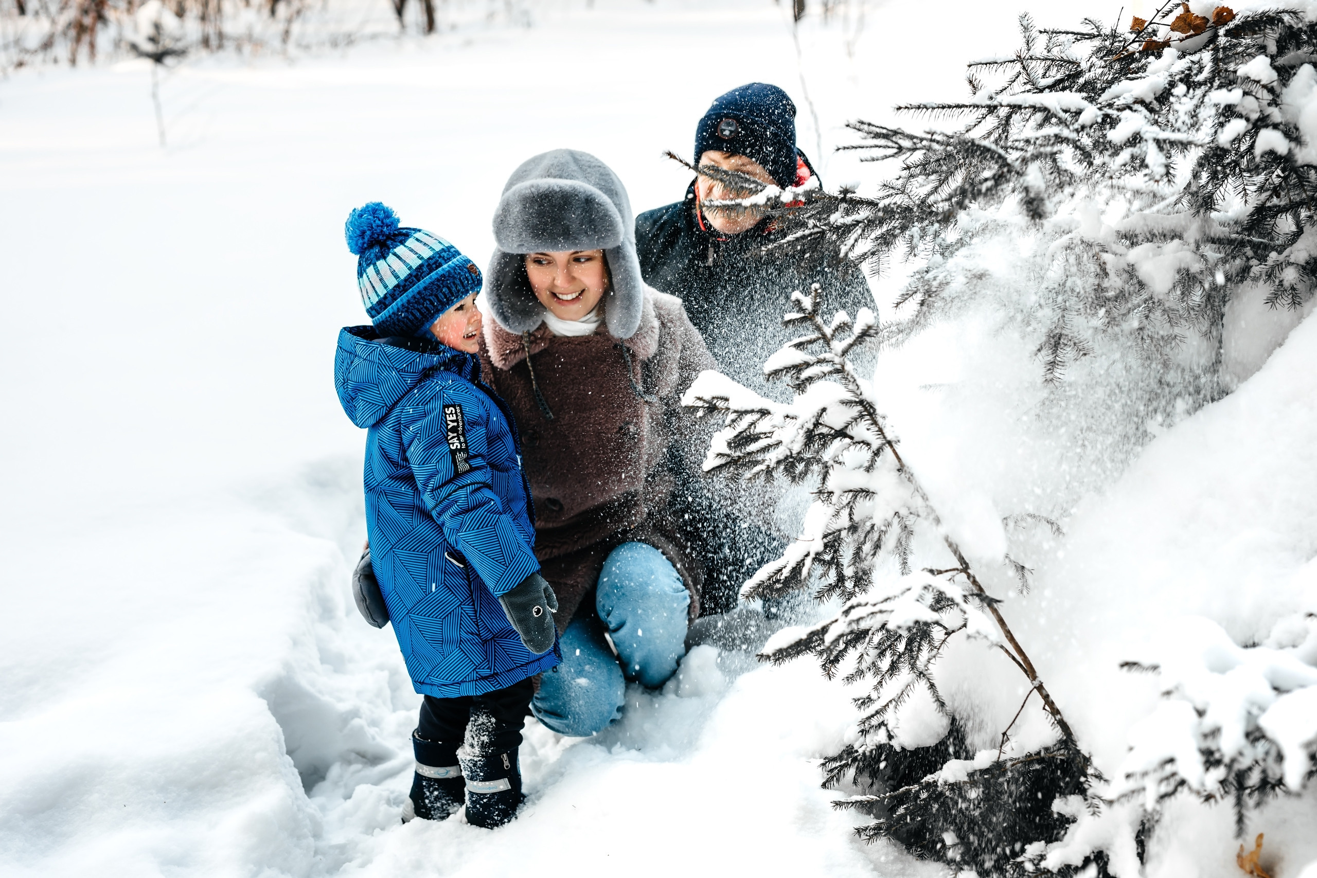 Зимняя прогулка. Свадебный фотограф в Томске Екатерина Дмитриева