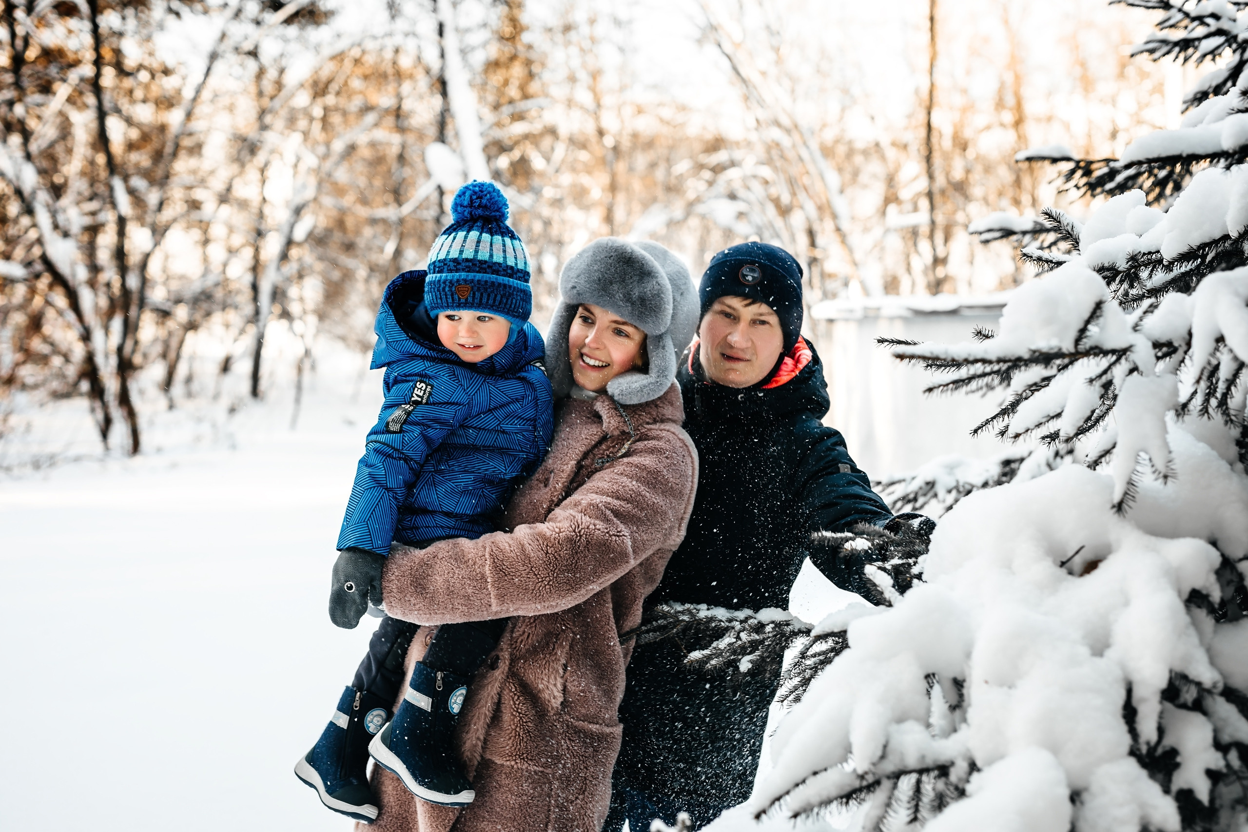 Зимняя прогулка. Свадебный фотограф в Томске Екатерина Дмитриева