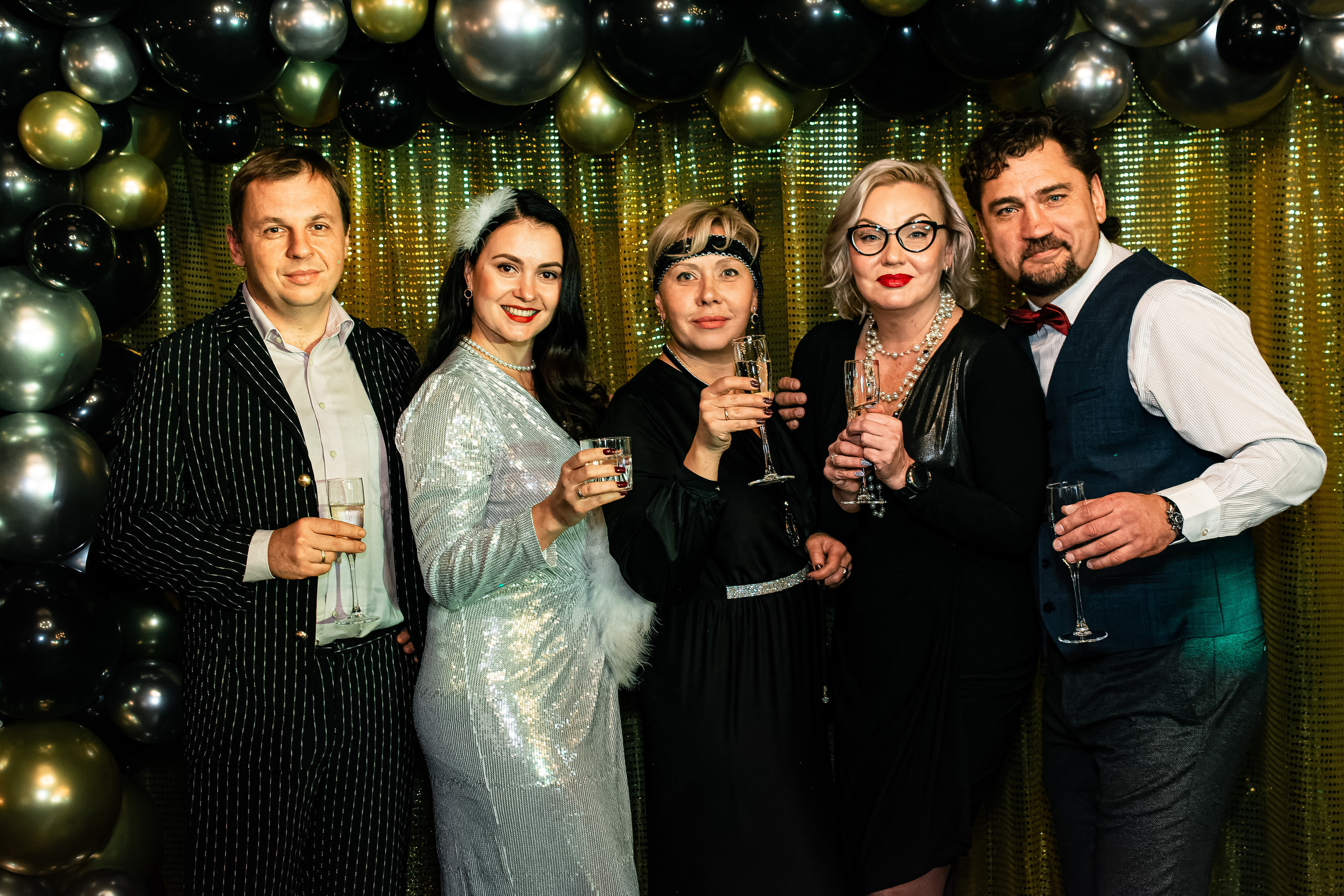 PARTY LIKE GATSBY: двойной юбилей. КАРАМБОЛА: Организация праздников в Москве