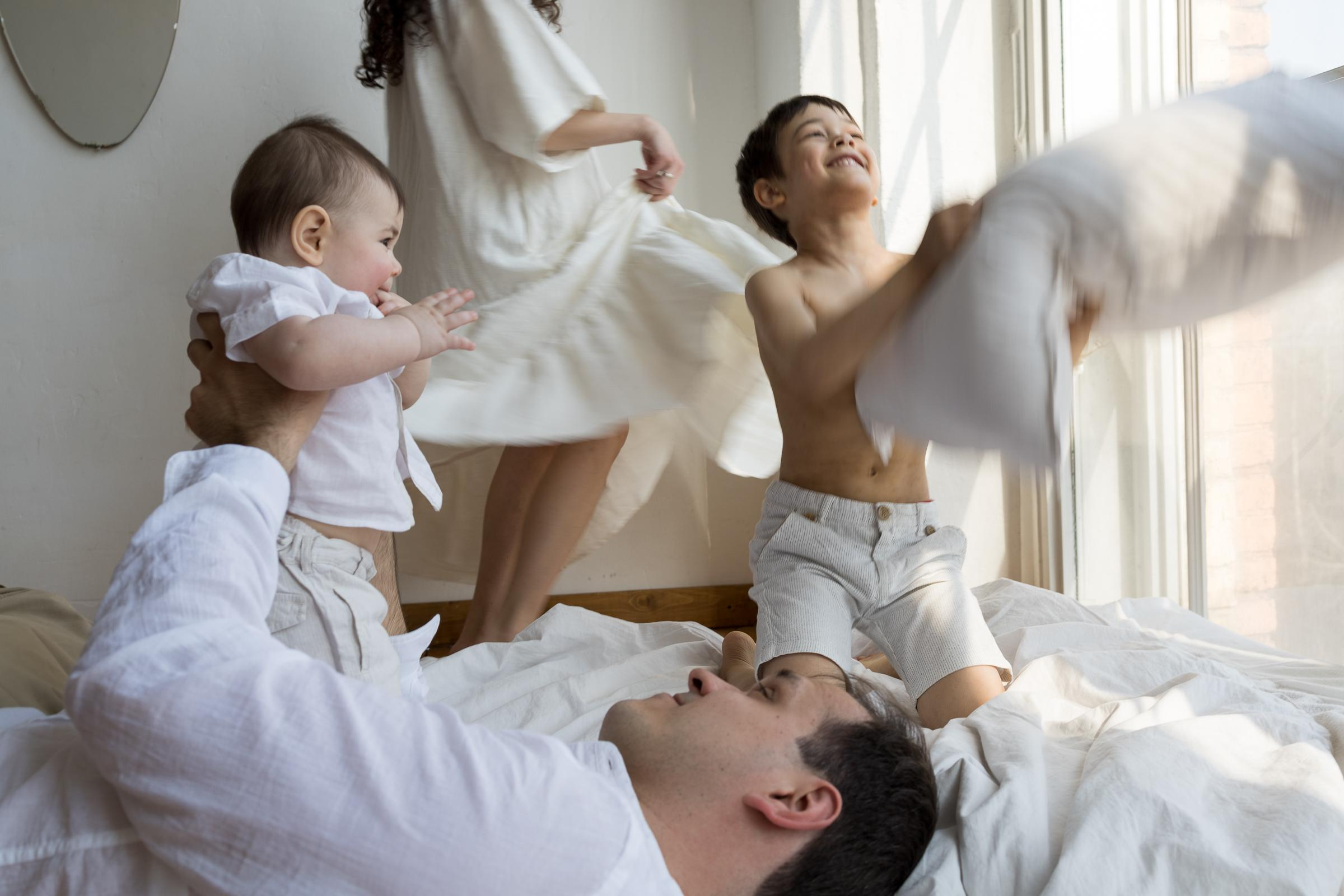 Студийная съёмка для Ники и ее семьи. Детский семейный фотограф в Москве Светлана Микадзе