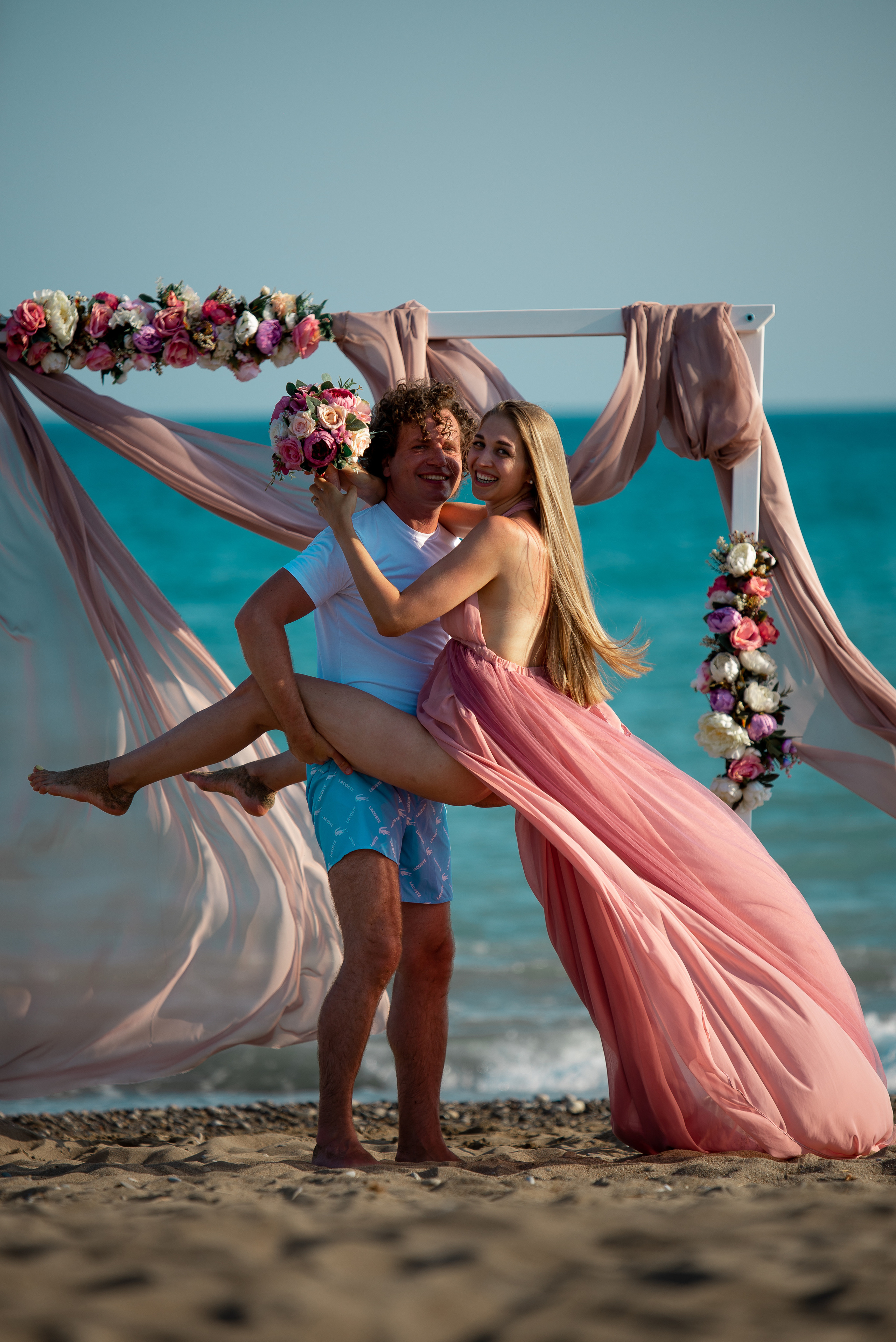 Розовое платье. Professiional photographer in Turkey