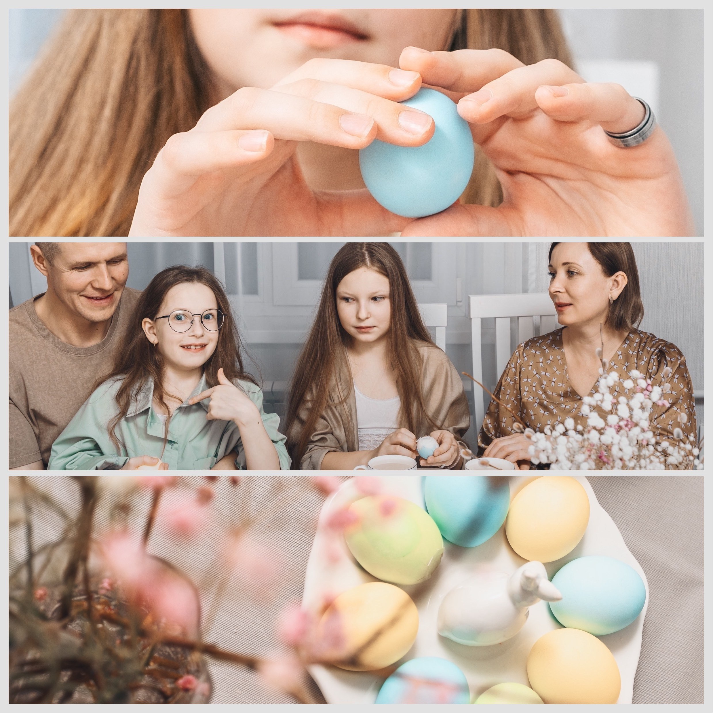 Семейная пасхальная фотосессия в Чите. Портретный фотограф Анна Камратова. Чита. Помогу Вам создать историю, в которой Вы — главный герой!