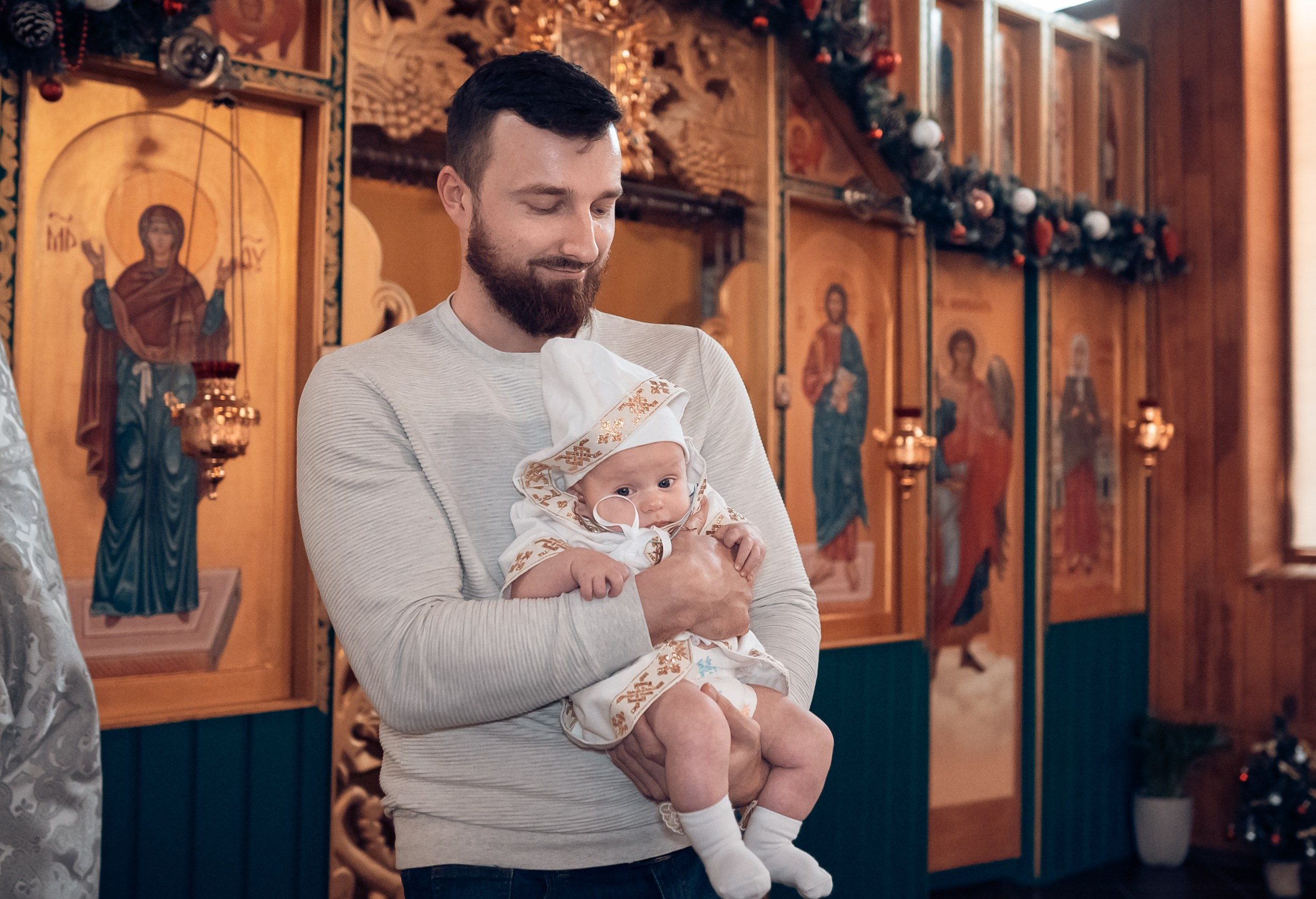Крещение в храме Блж.Ксении Петербургской Севастополь. Церковный фотограф Севастополь