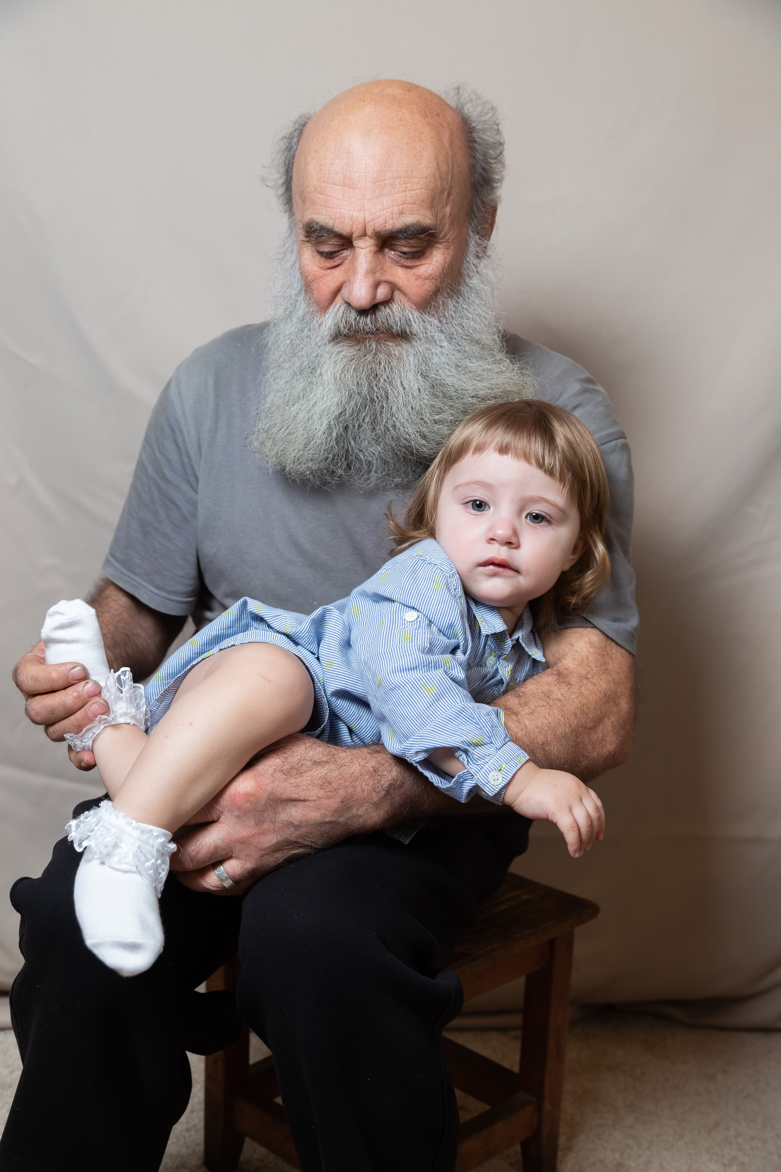 Домашняя фотосессия с прабабушкой и прадедом. Галина Шарапова Детский и семейный фотограф Москва