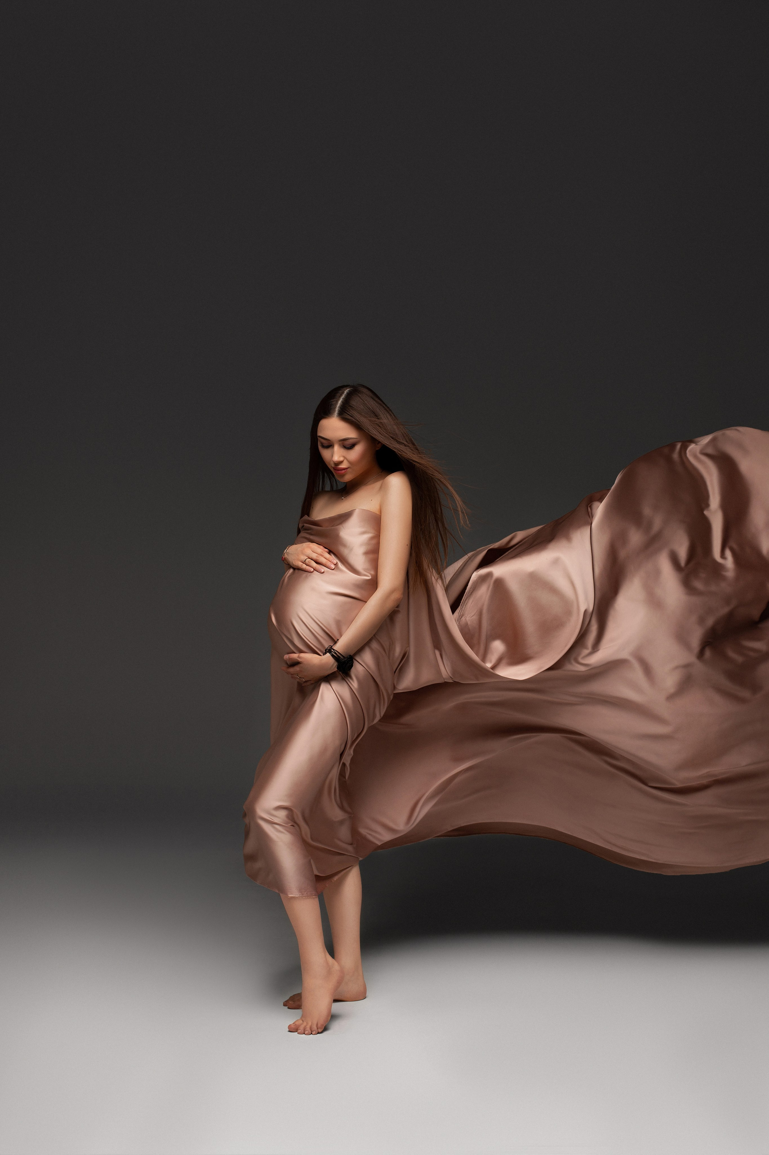 Съёмочный гардероб. Фотограф беременности Черникова Анна. Тюмень