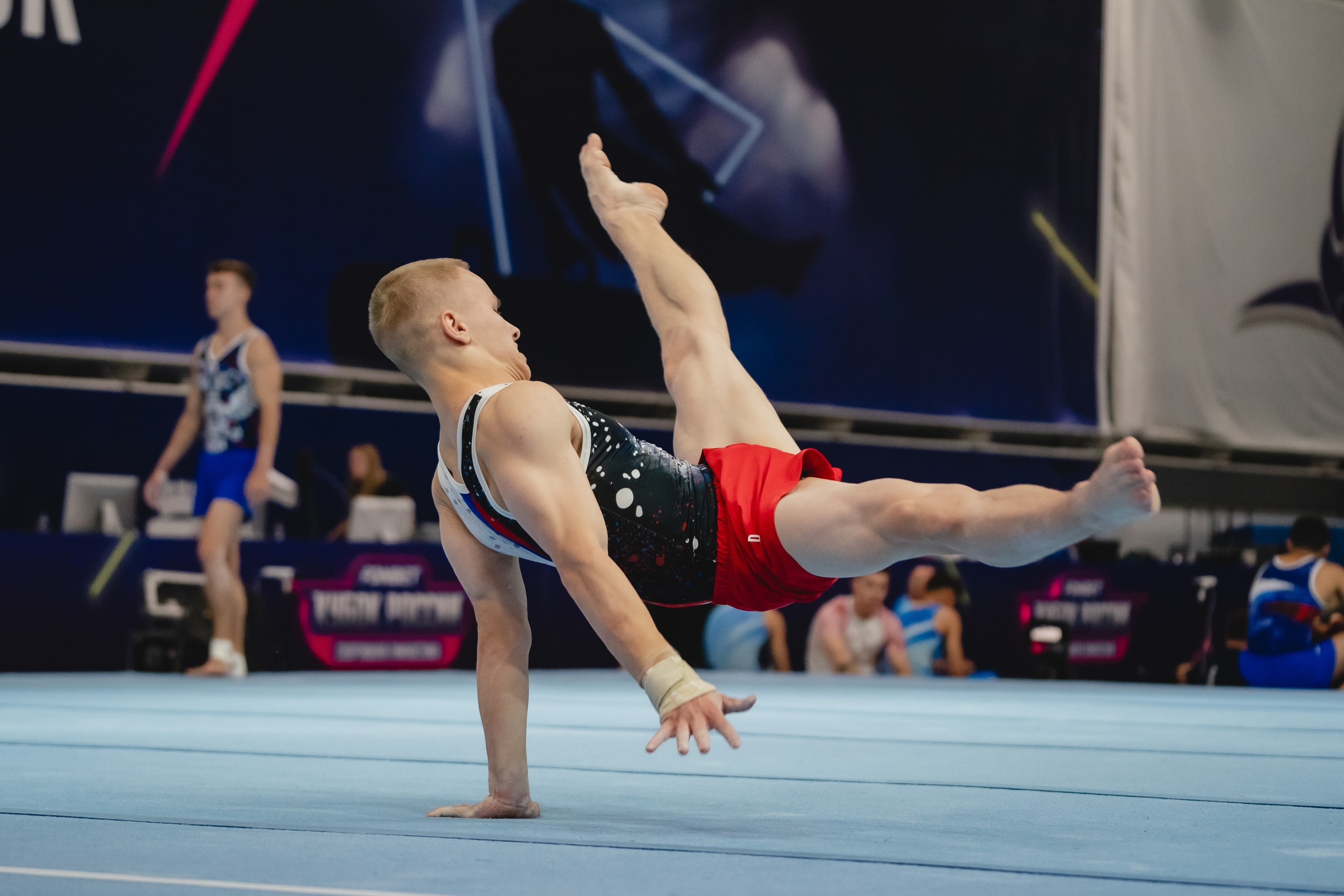 Кубок России по спортивной гимнастике. Воробьева Ксения — Спортивный и танцевальный фотограф Новосибирск