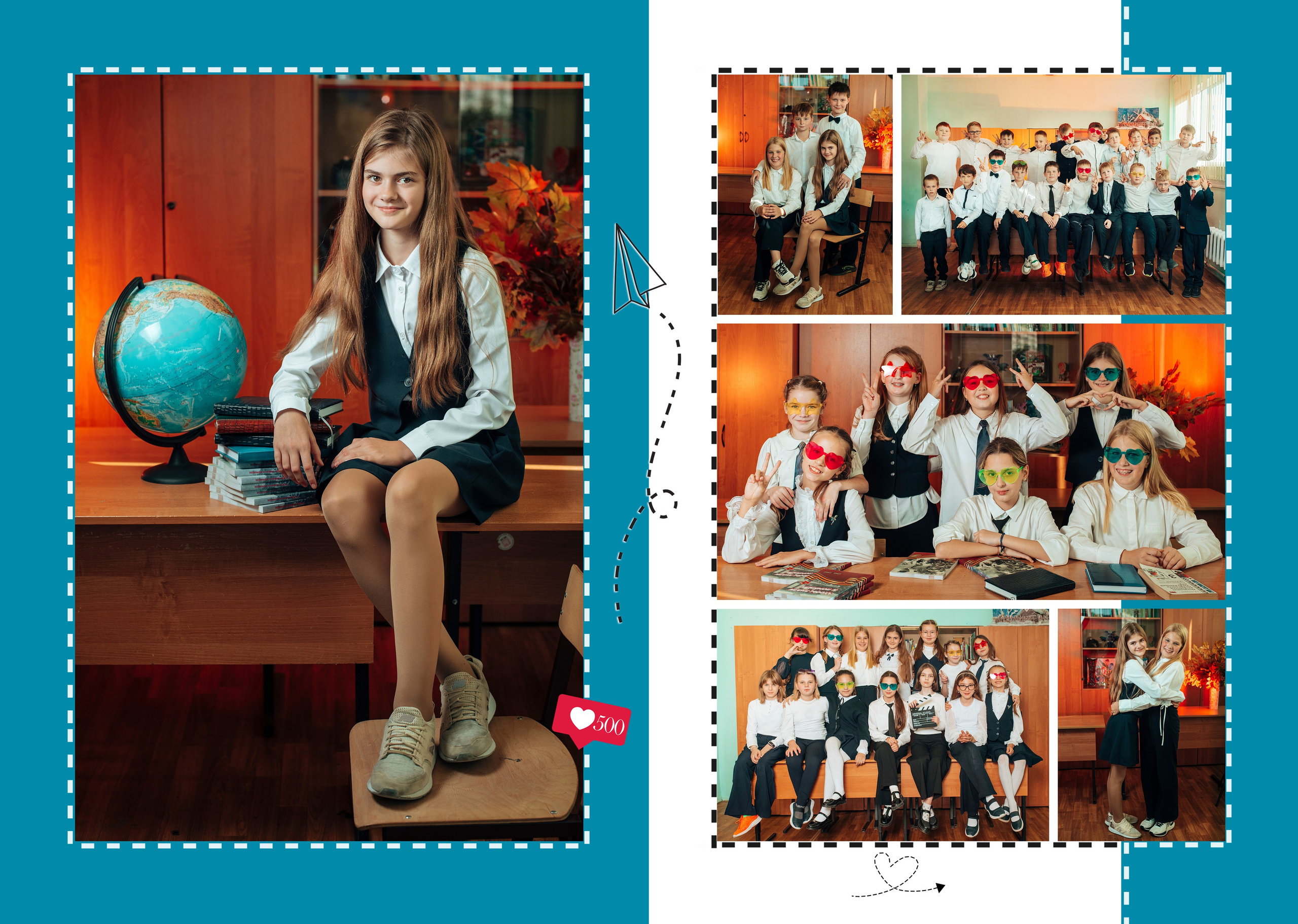 Выпускные альбомы. Фотограф Алла Елисеева